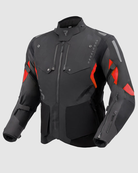Hiker IV Motorcycle Jacket Red