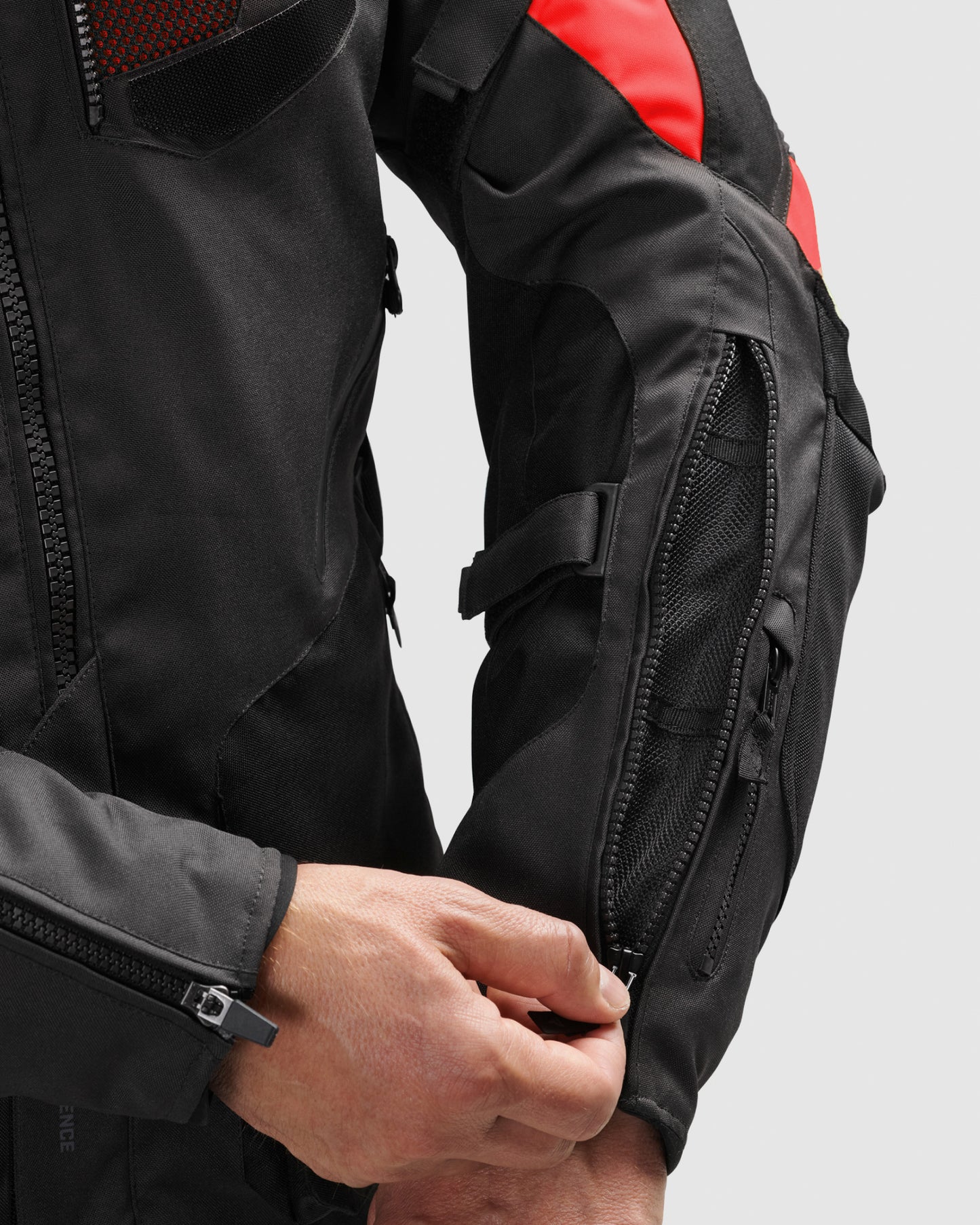 Hiker IV Motorcycle Jacket Red
