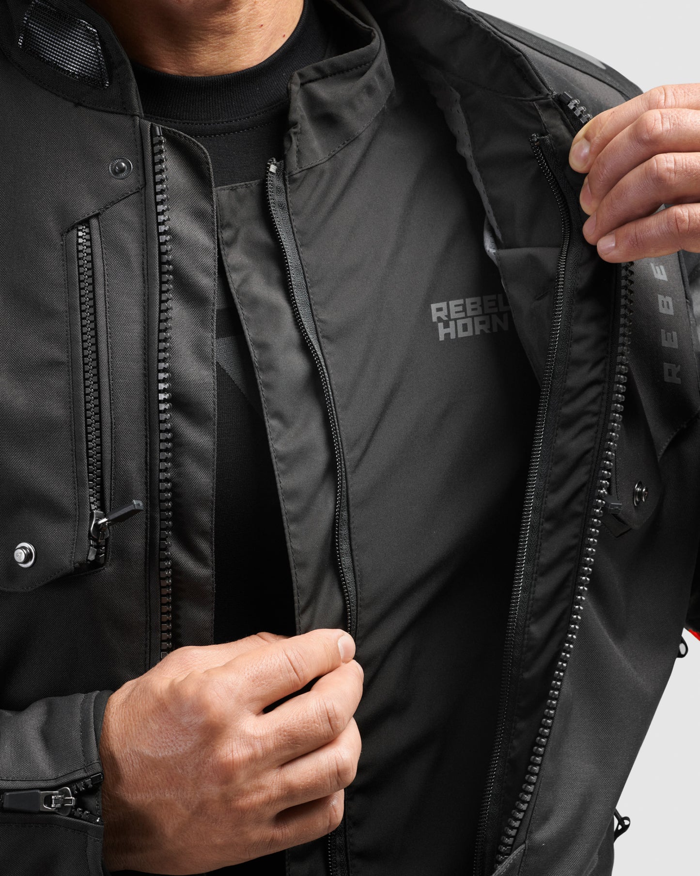 Hiker IV Motorcycle Jacket Red