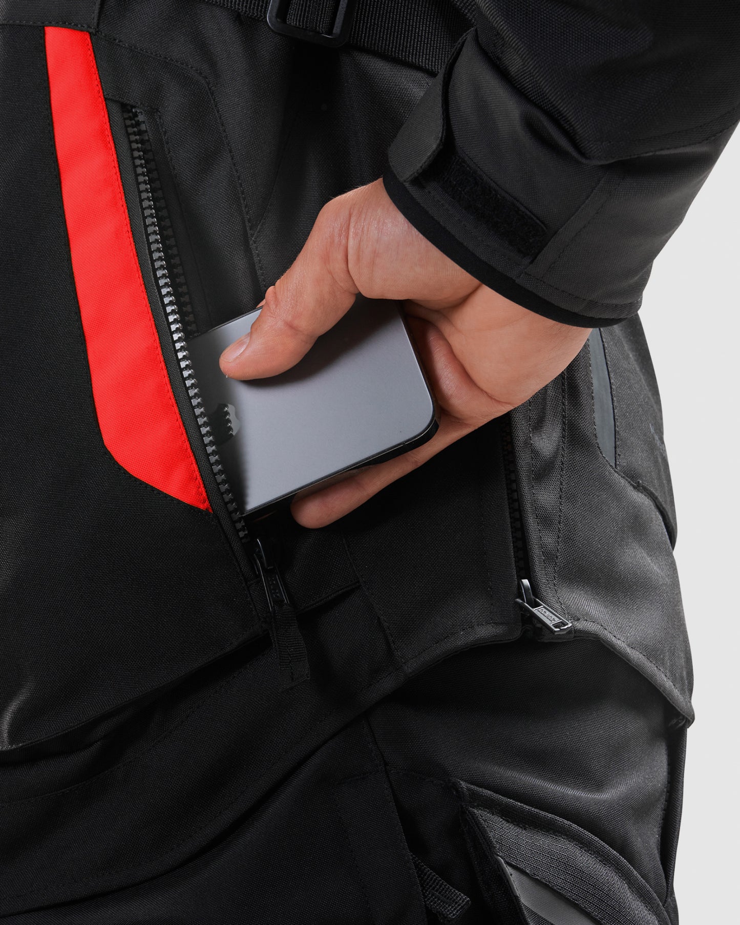 Hiker IV Motorcycle Jacket Red