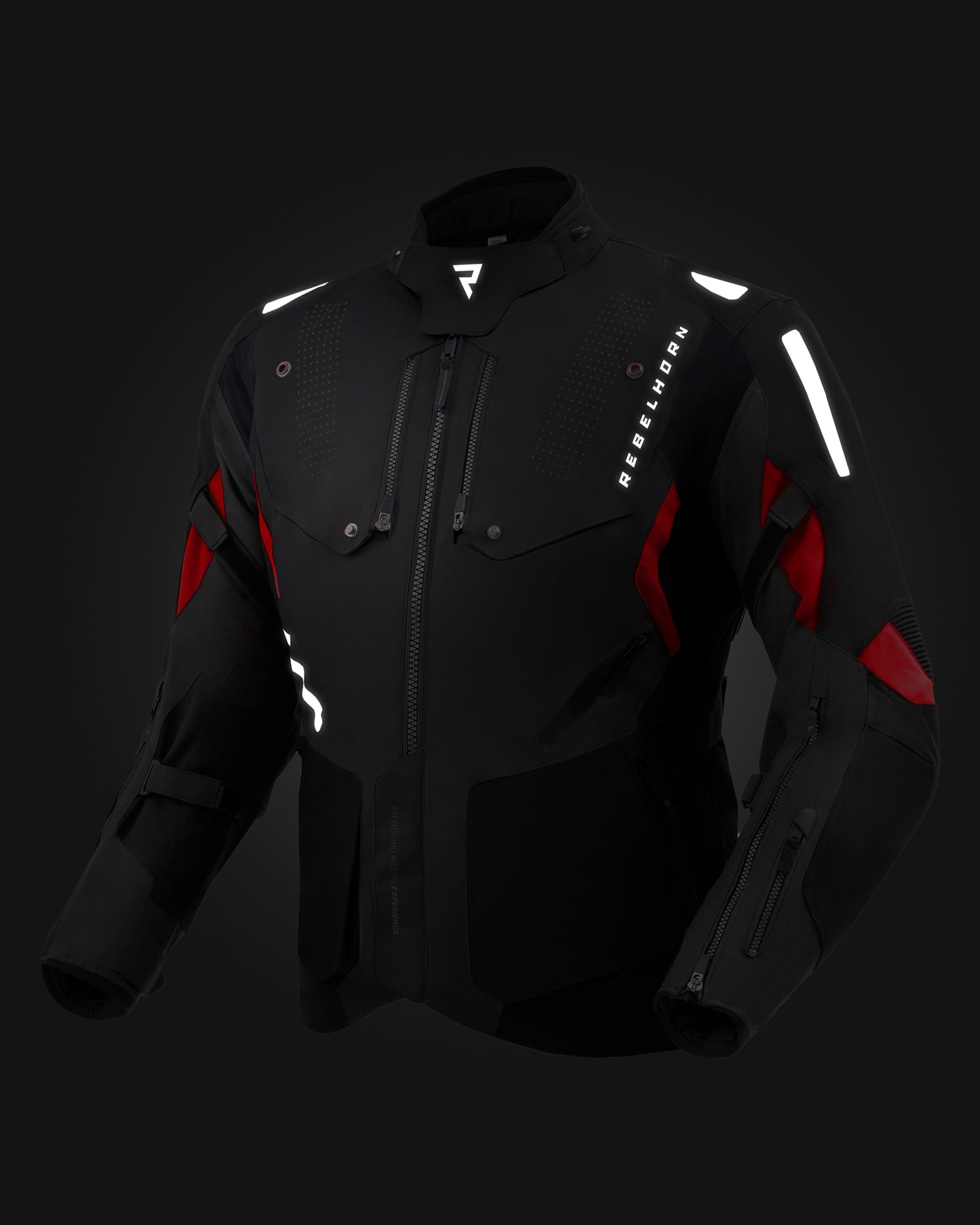 Hiker IV Motorcycle Jacket Red