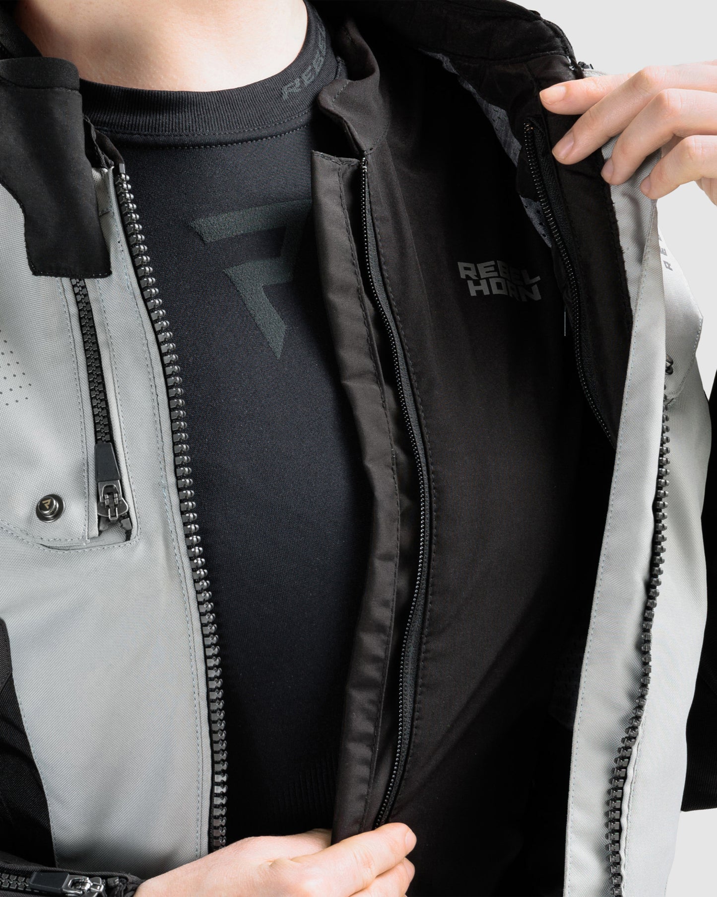 Hiker IV Women's Motorcycle Jacket Grey