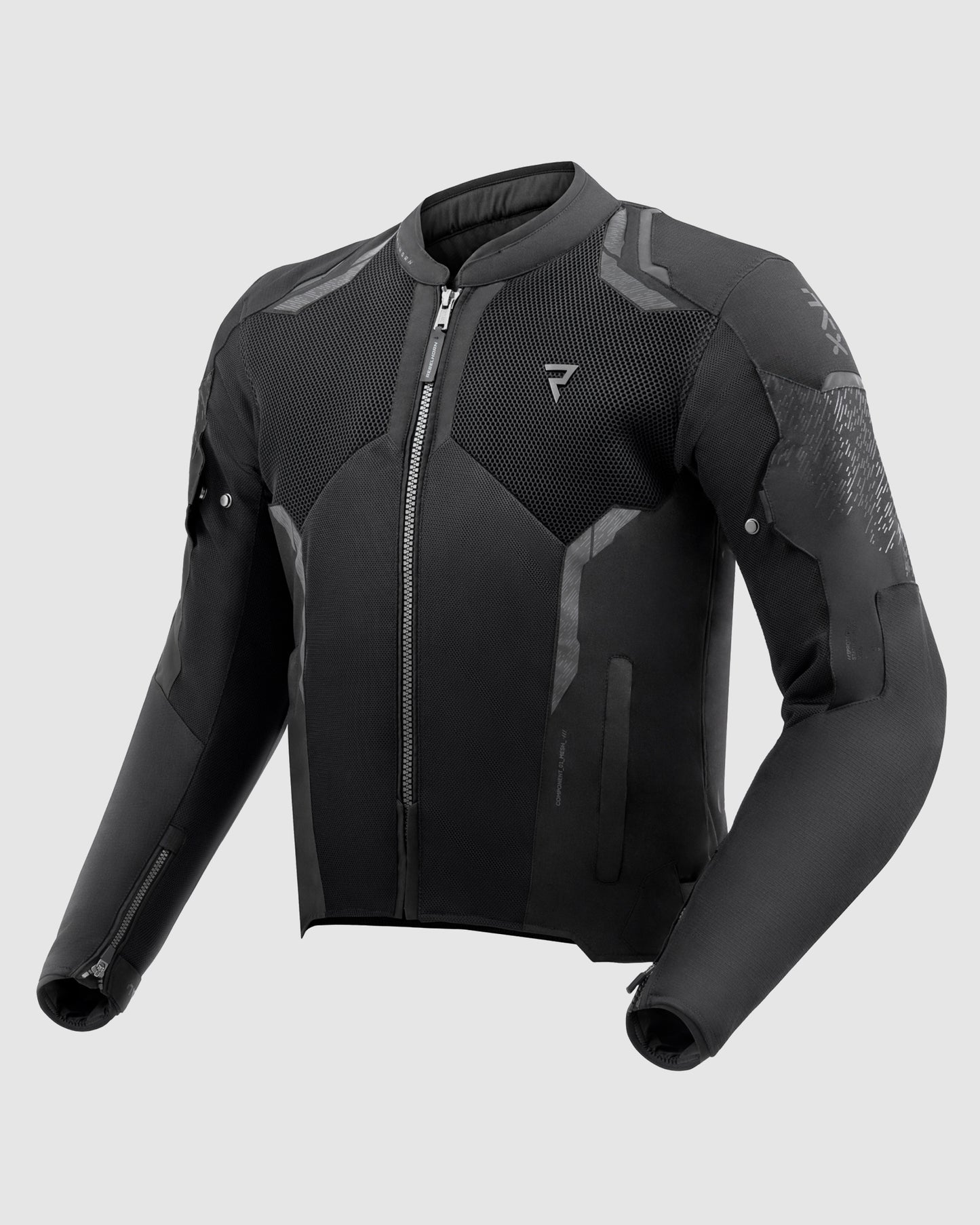 Jax Motorcycle Jacket Black