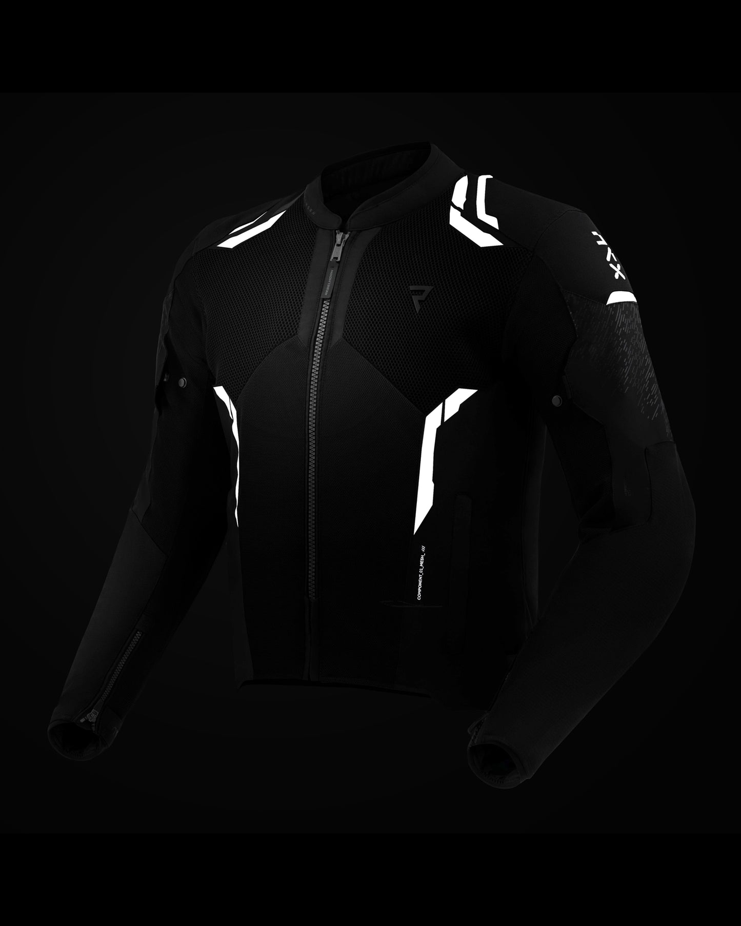 Jax Motorcycle Jacket Black