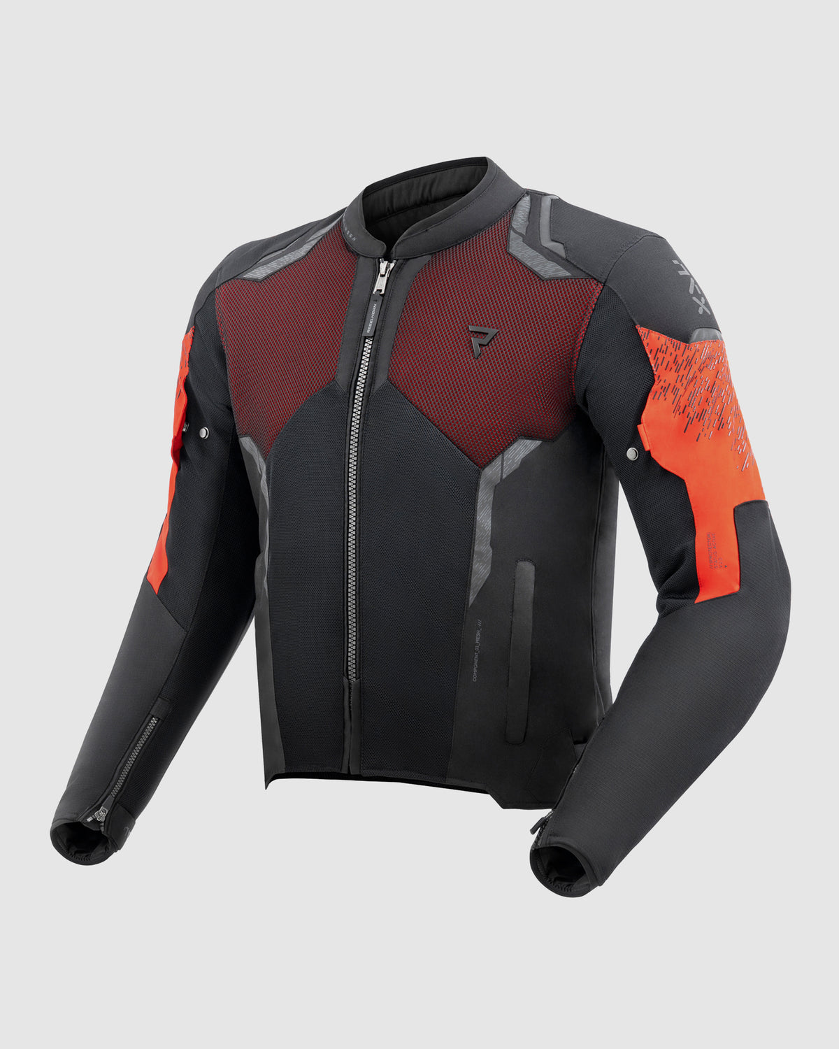 Jax Motorcycle Jacket Red – Rebelhorn Official