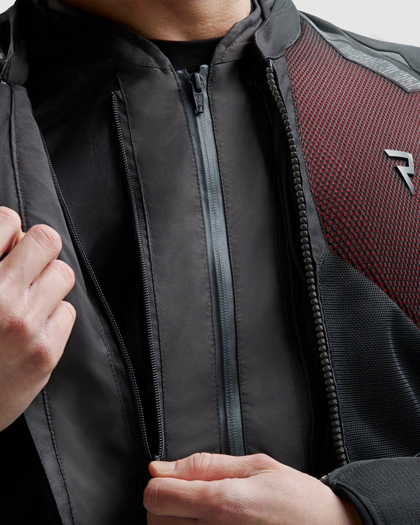 Jax Motorcycle Jacket Red
