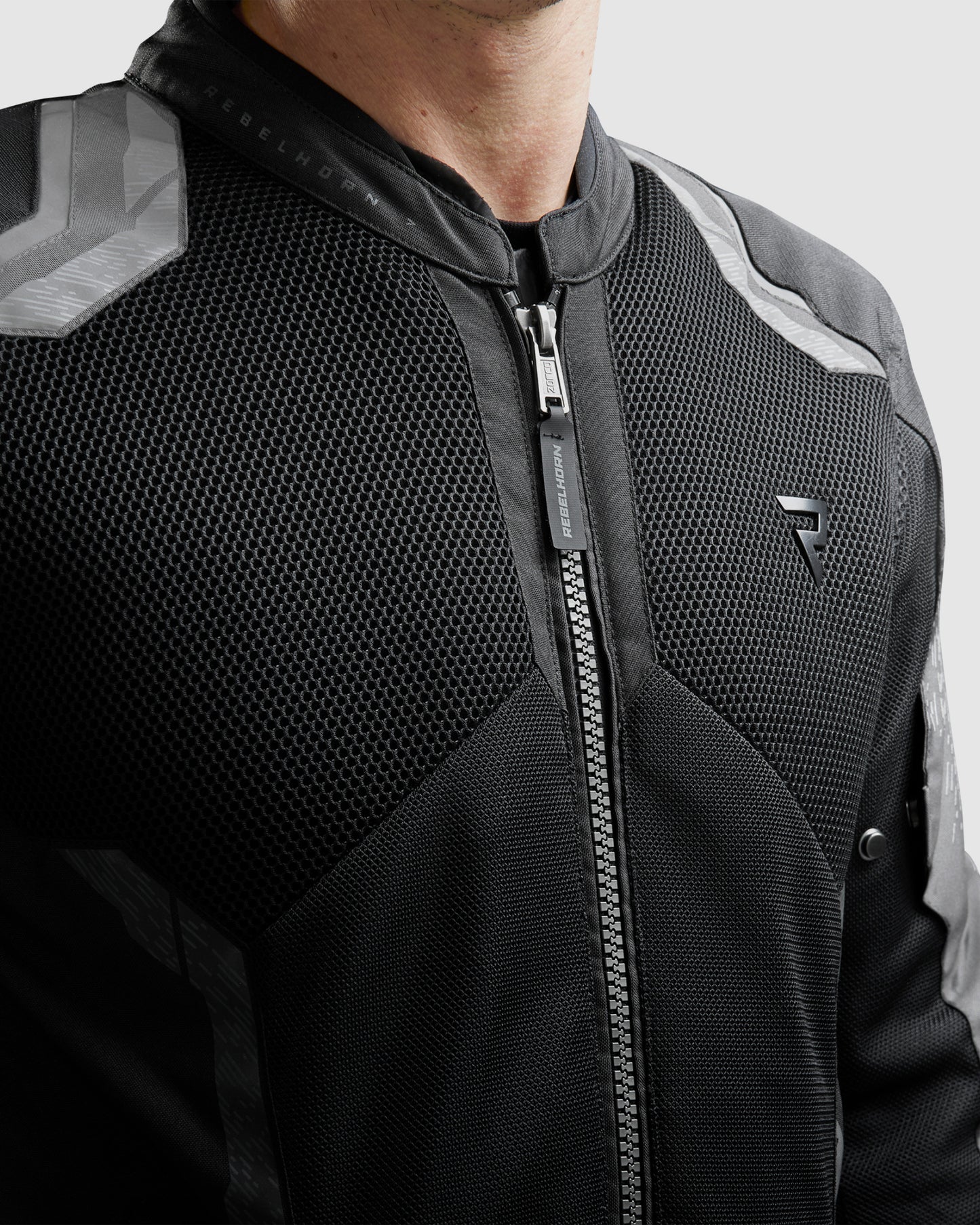 Jax Motorcycle Jacket Grey