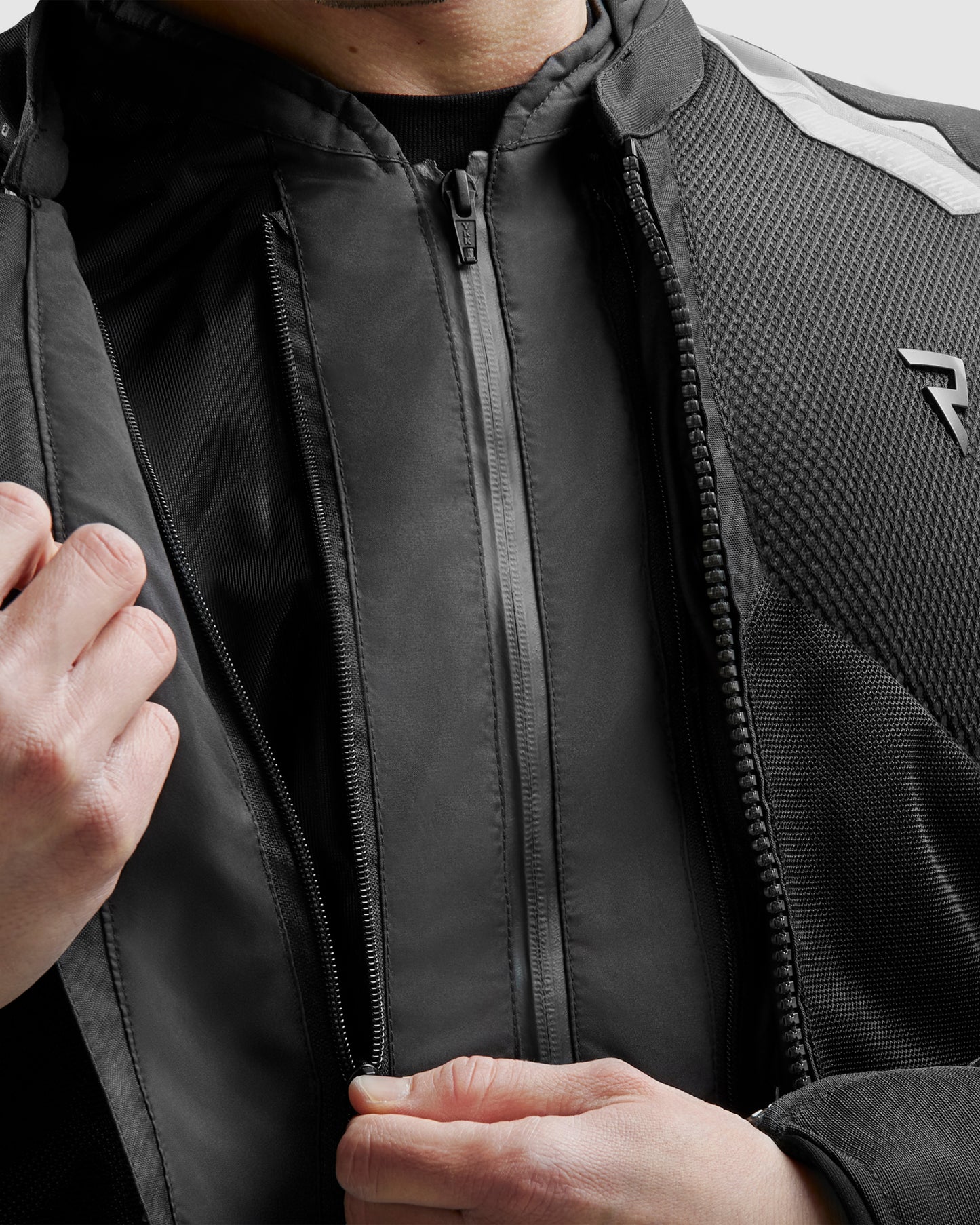 Jax Motorcycle Jacket Grey