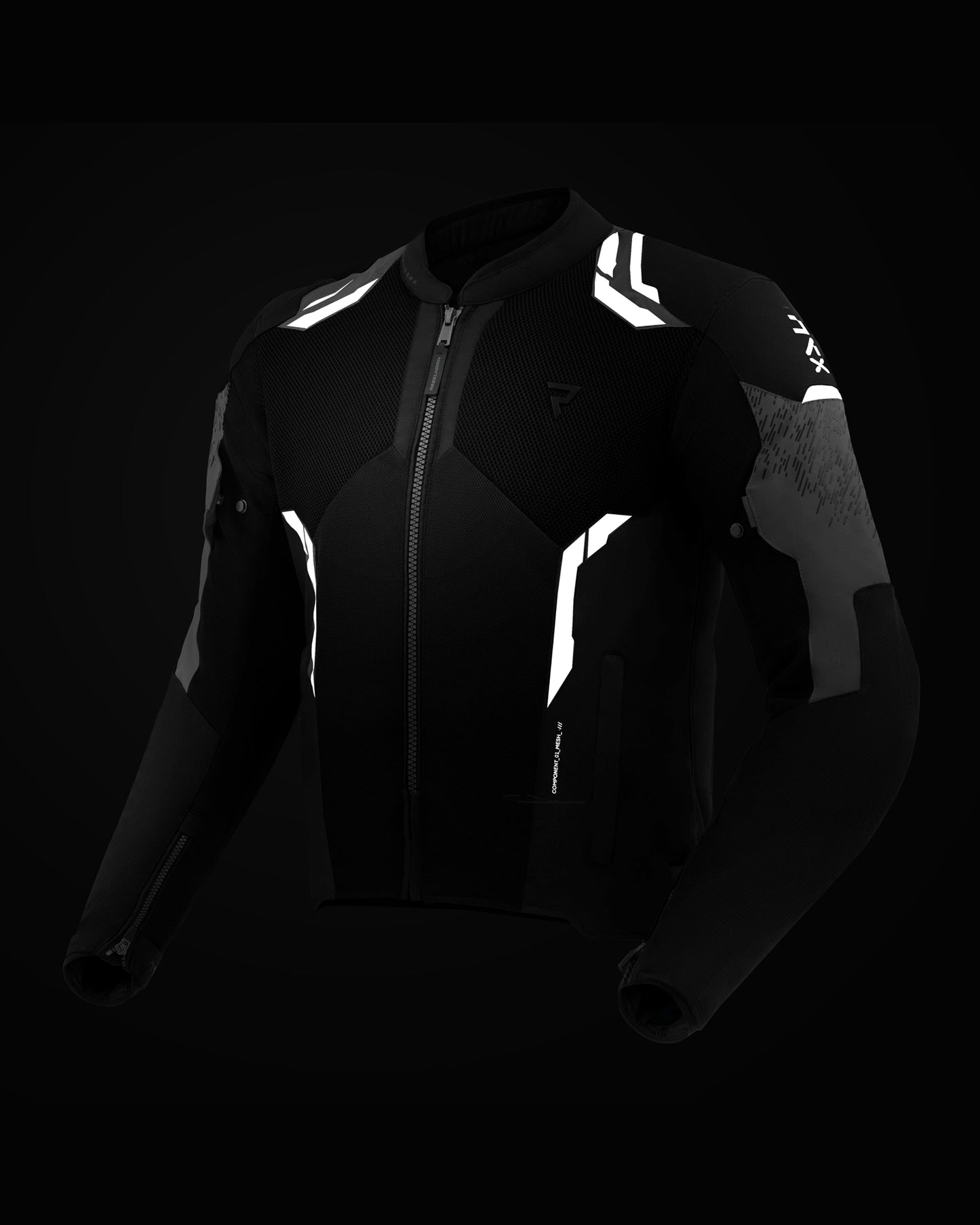 Jax Motorcycle Jacket Grey