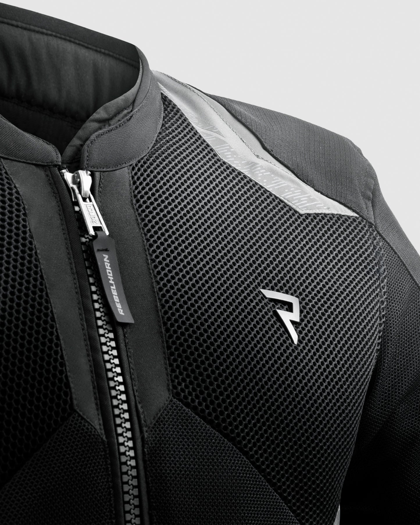 Jax Motorcycle Jacket Grey