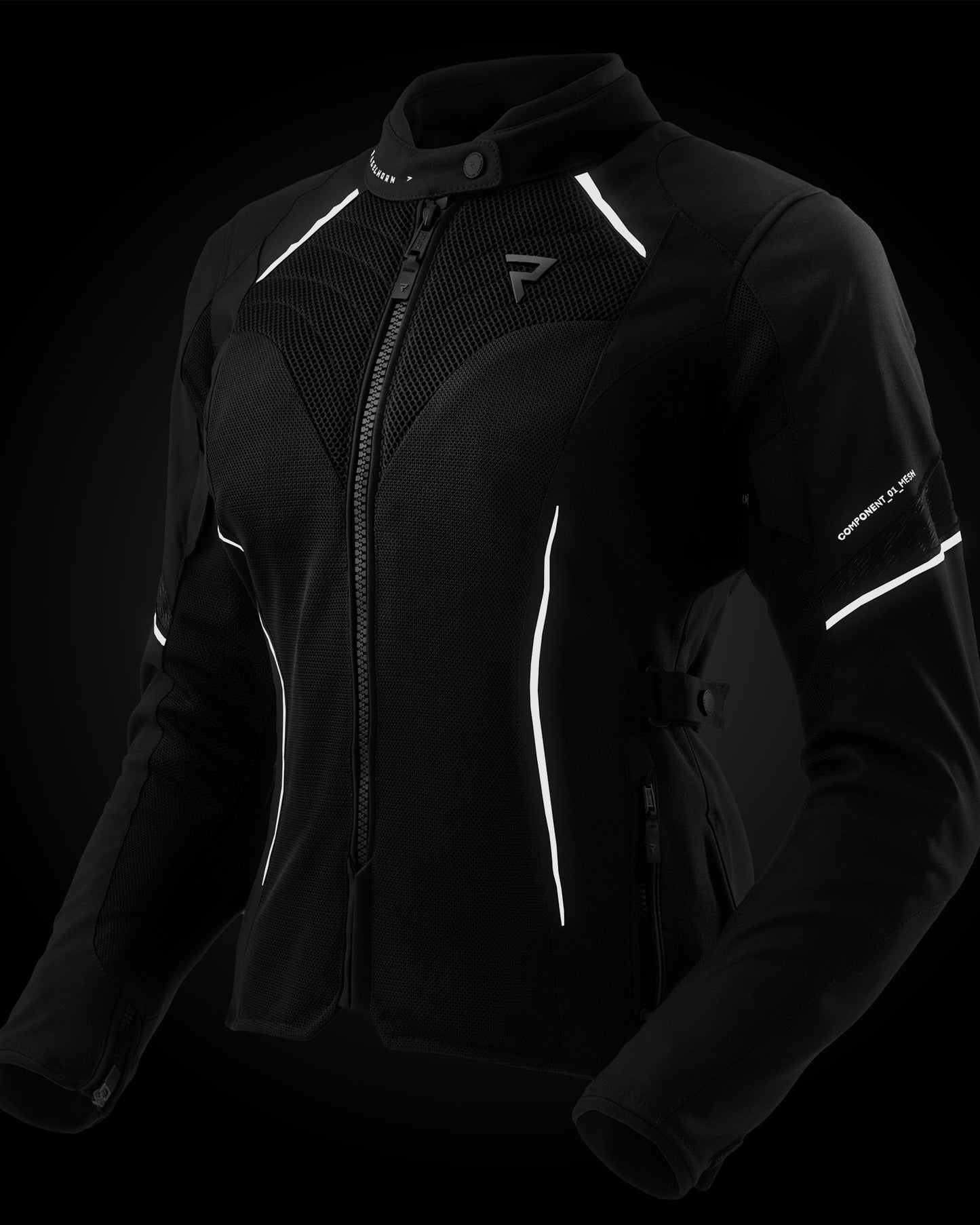 Jax Women's Motorcycle Jacket Black