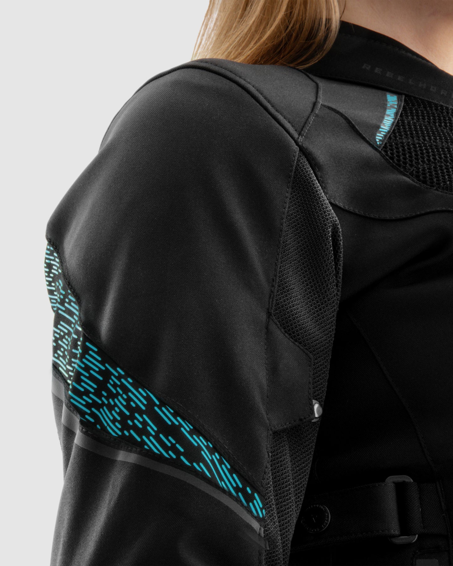 Jax Women's Motorcycle Jacket Blue Lagoon