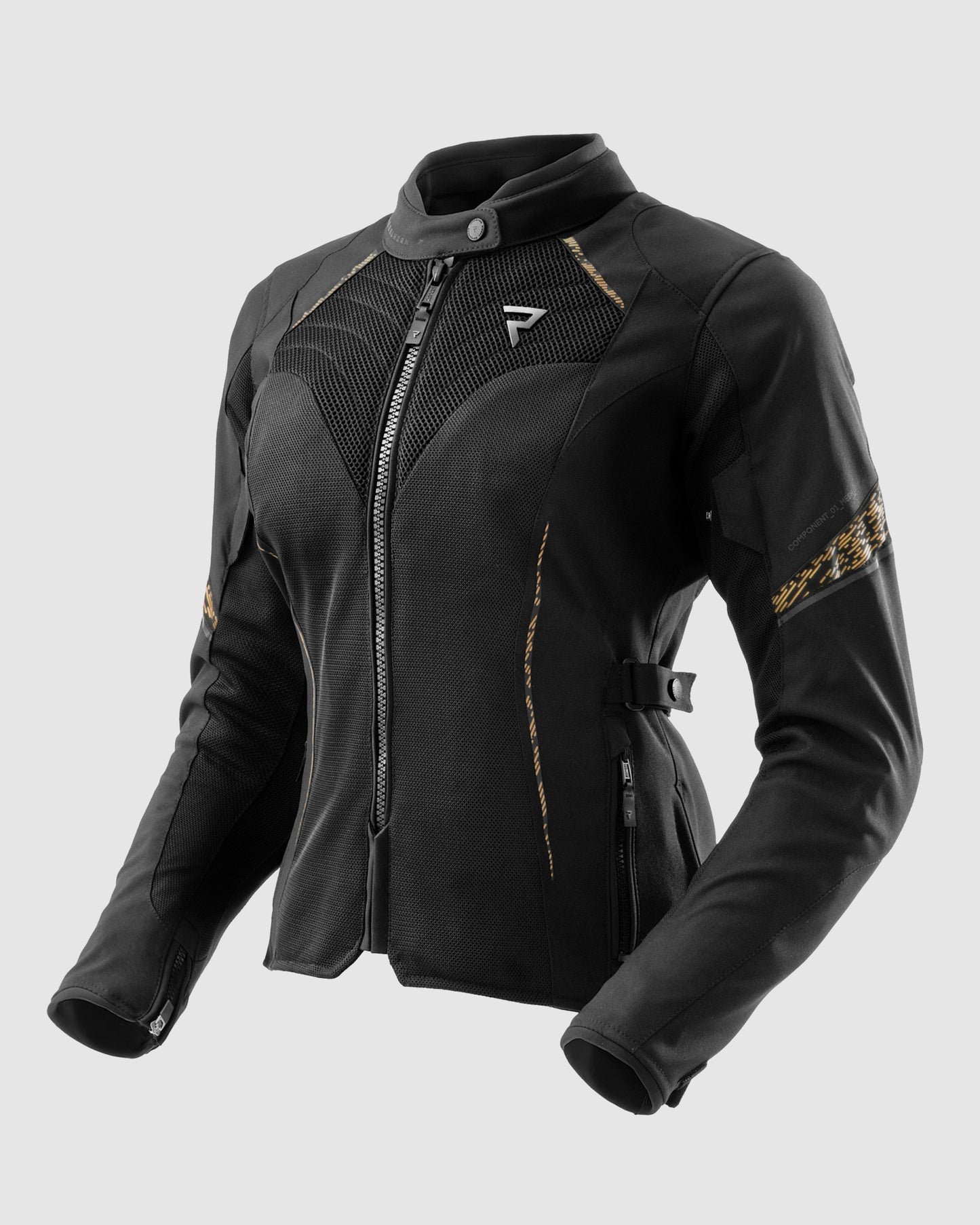 Jax Women's Motorcycle Jacket Gold