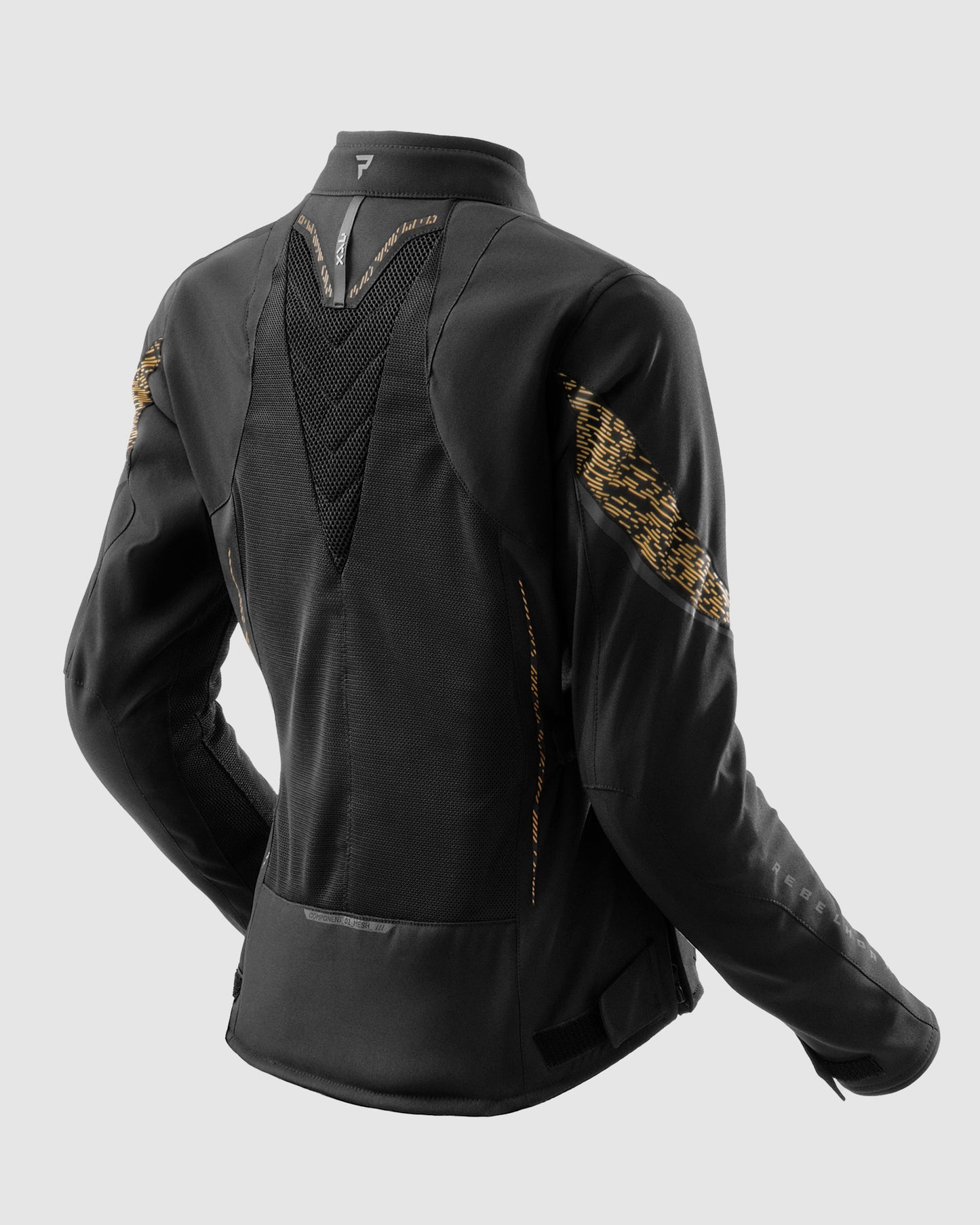 Jax Women's Motorcycle Jacket Gold