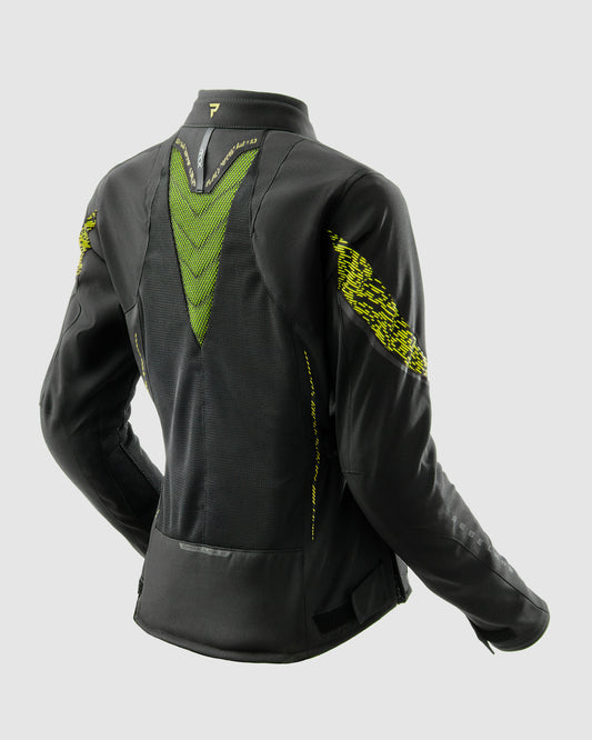 Jax Women's Motorcycle Jacket Green