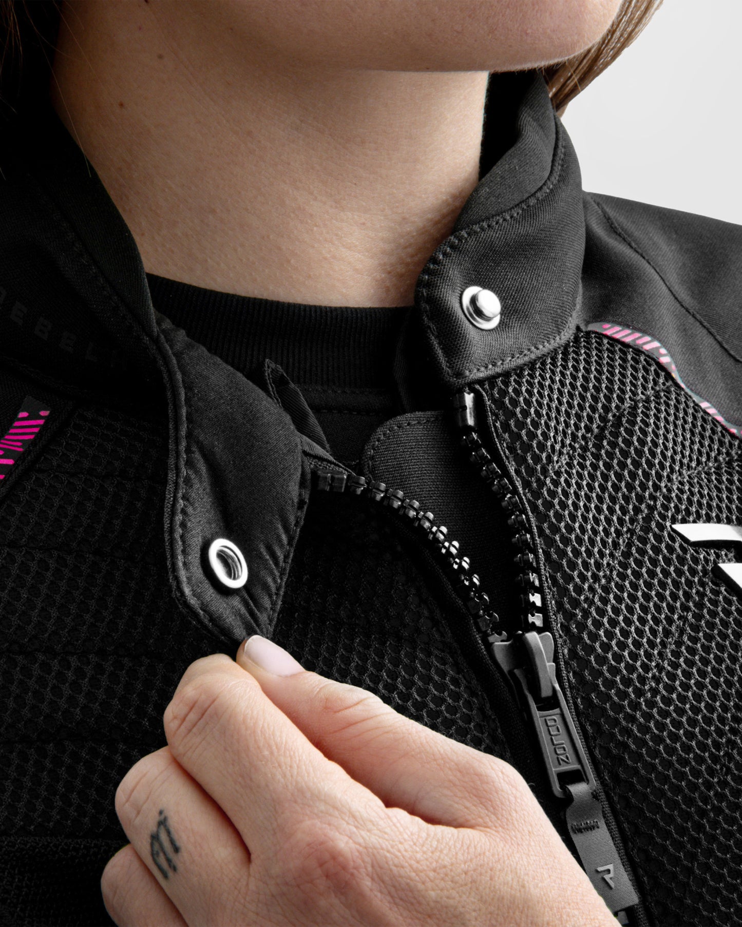 Jax Women's Motorcycle Jacket Pink
