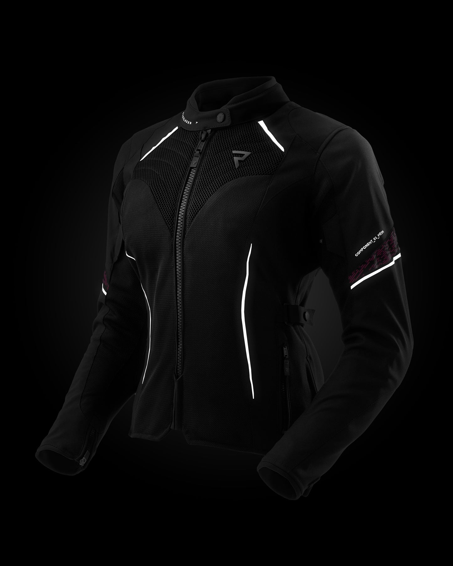Jax Women's Motorcycle Jacket Pink