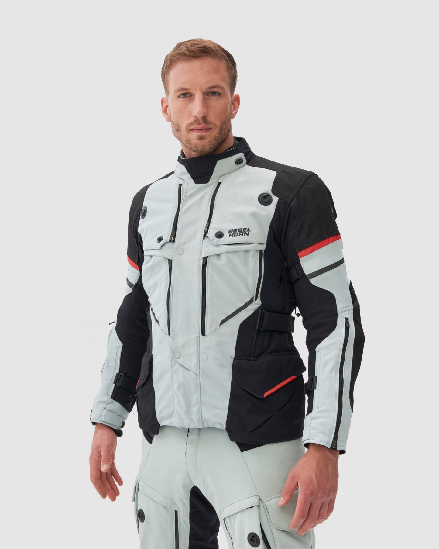 Range Motorcycle Jacket Grey