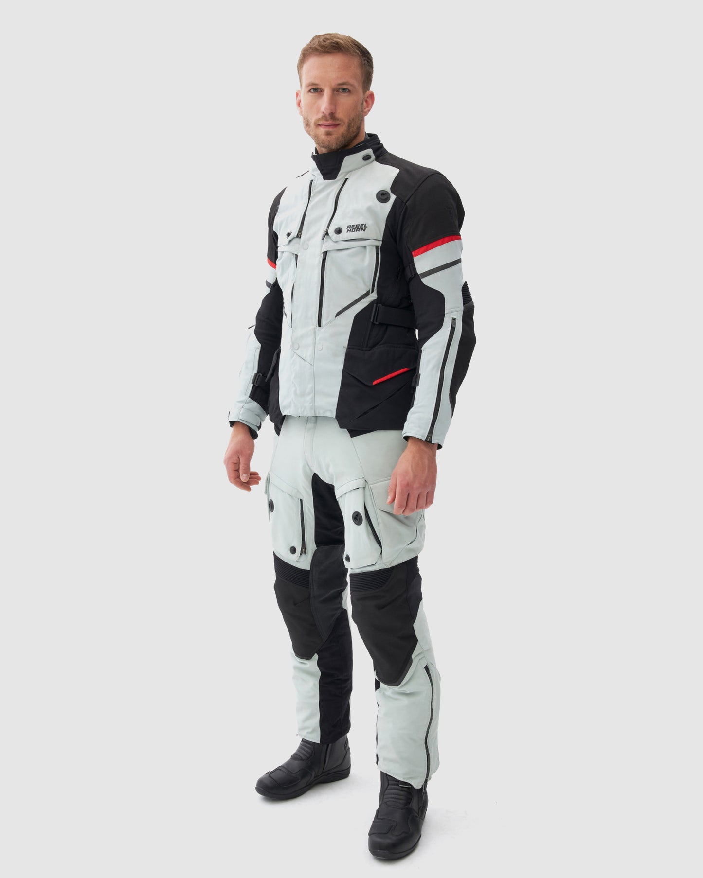 Range Motorcycle Jacket Grey