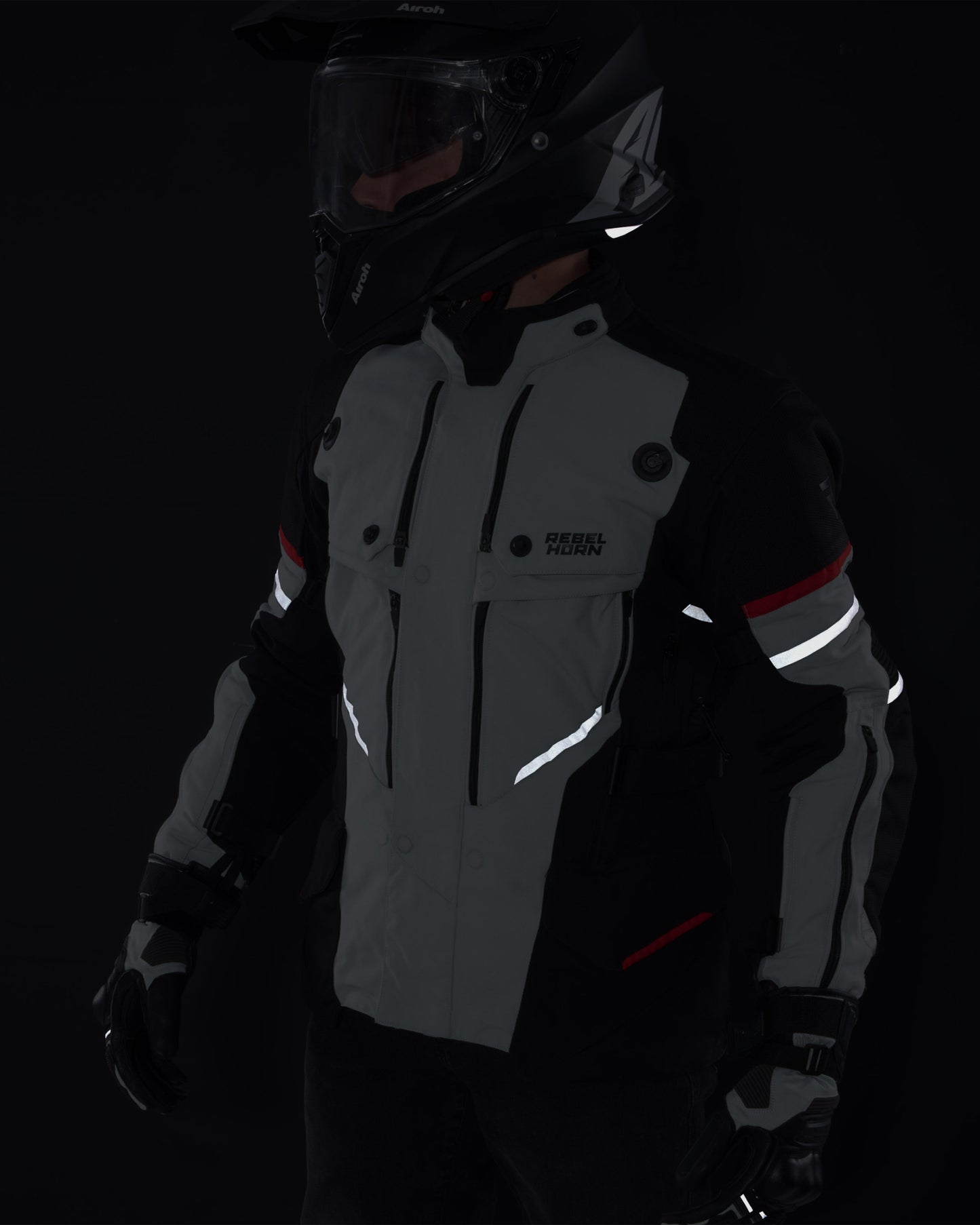 Range Motorcycle Jacket Grey