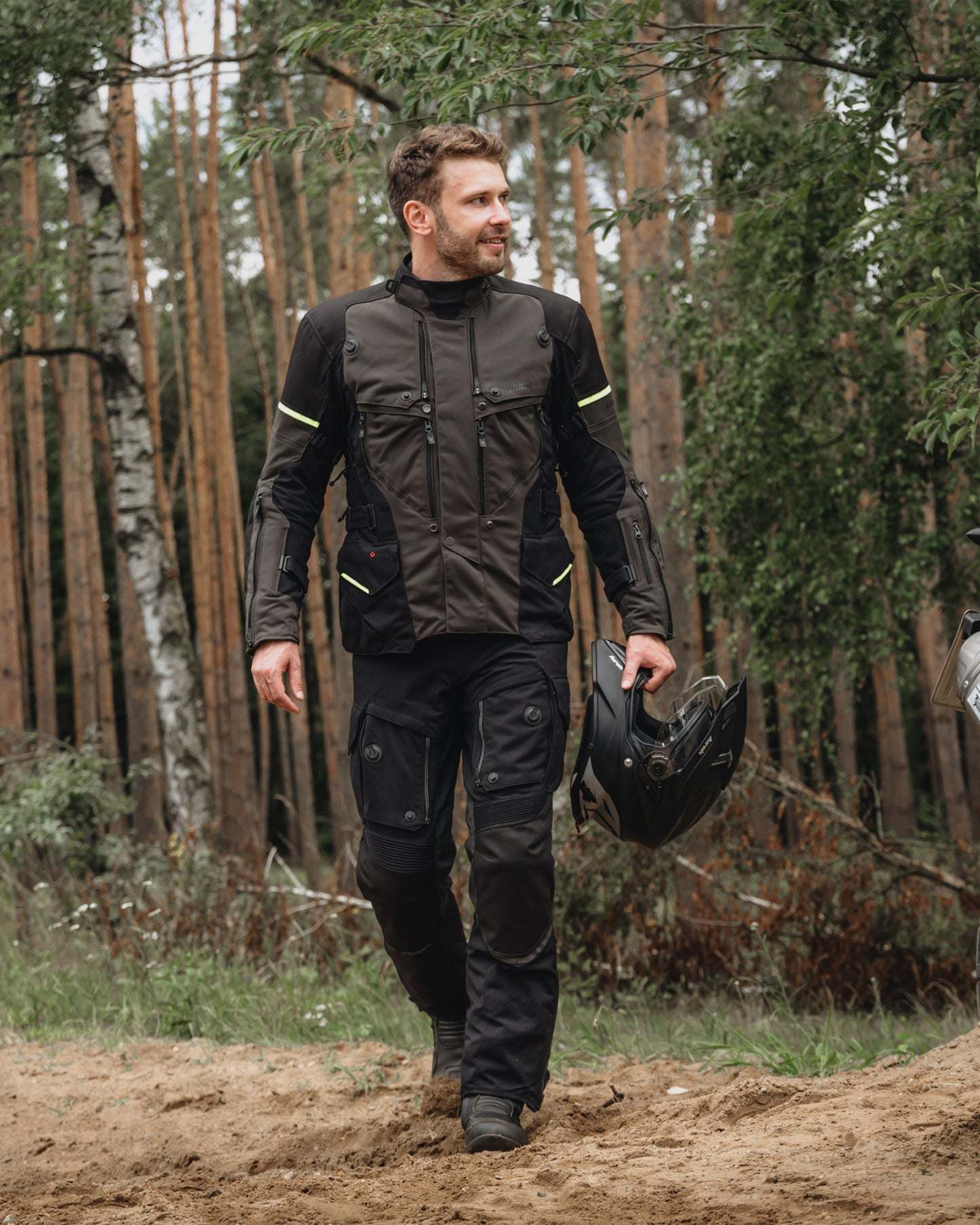 Range Motorcycle Jacket Anthracite