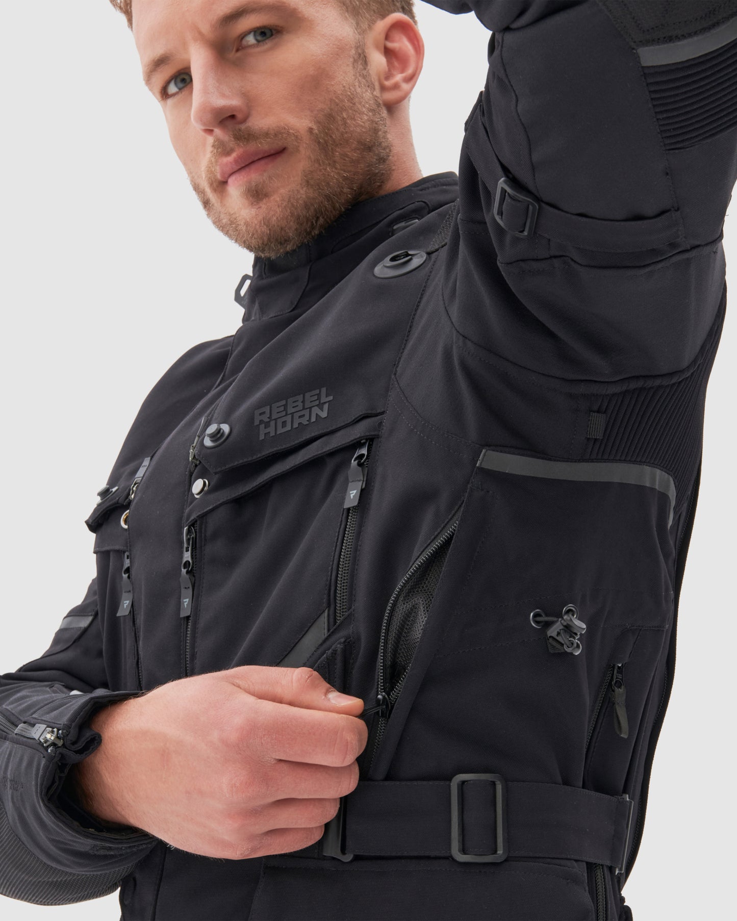 Range Motorcycle Jacket Black
