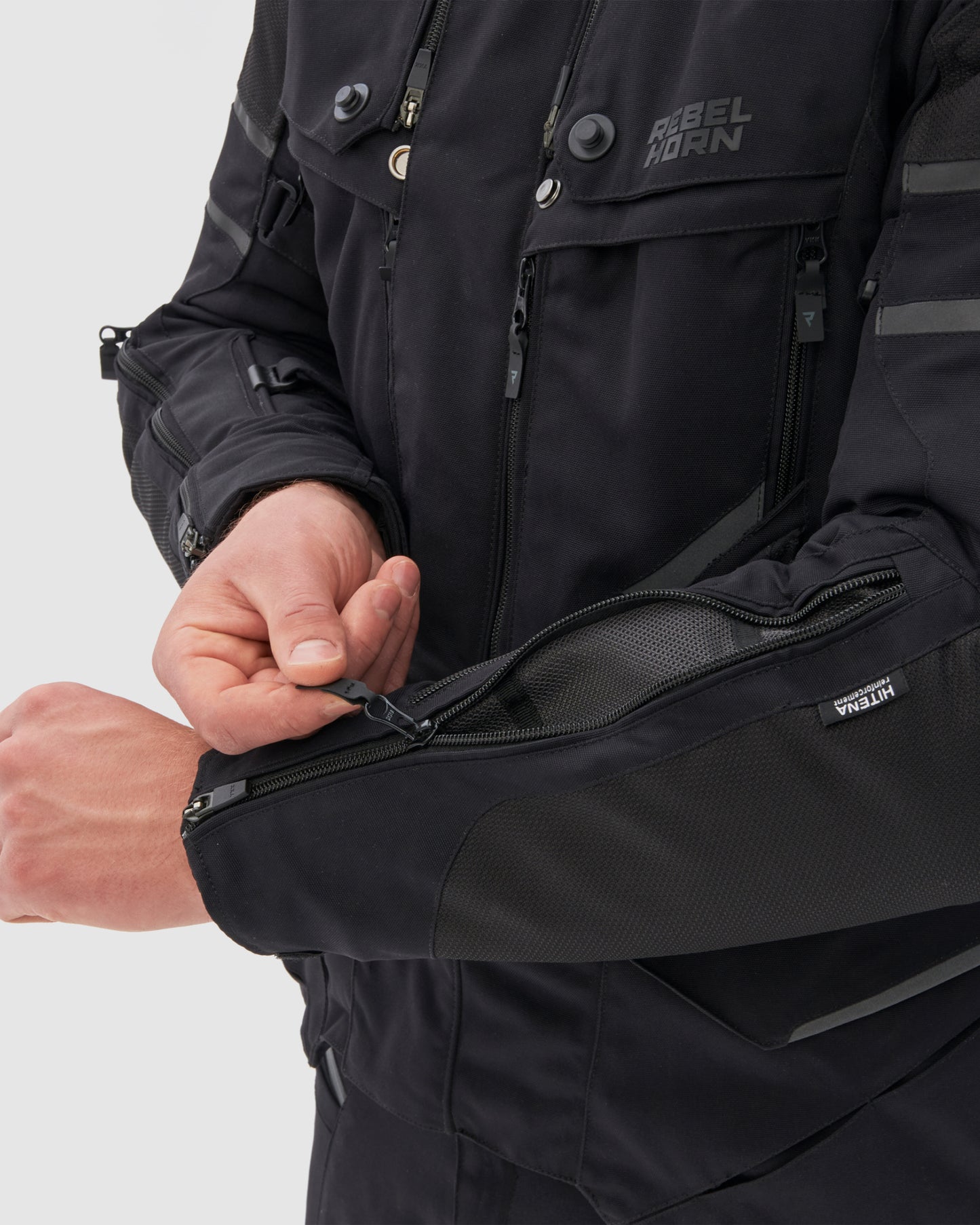 Range Motorcycle Jacket Black