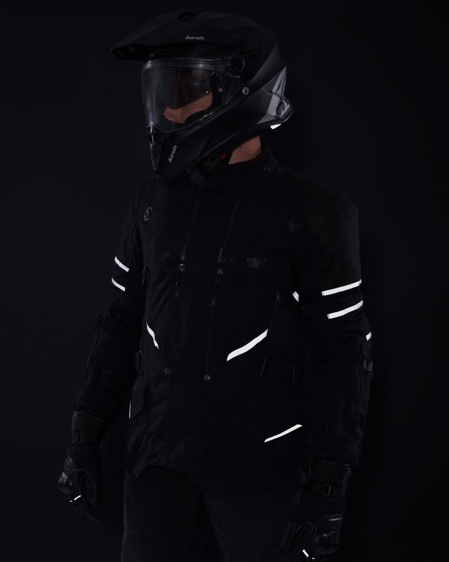 Range Motorcycle Jacket Black