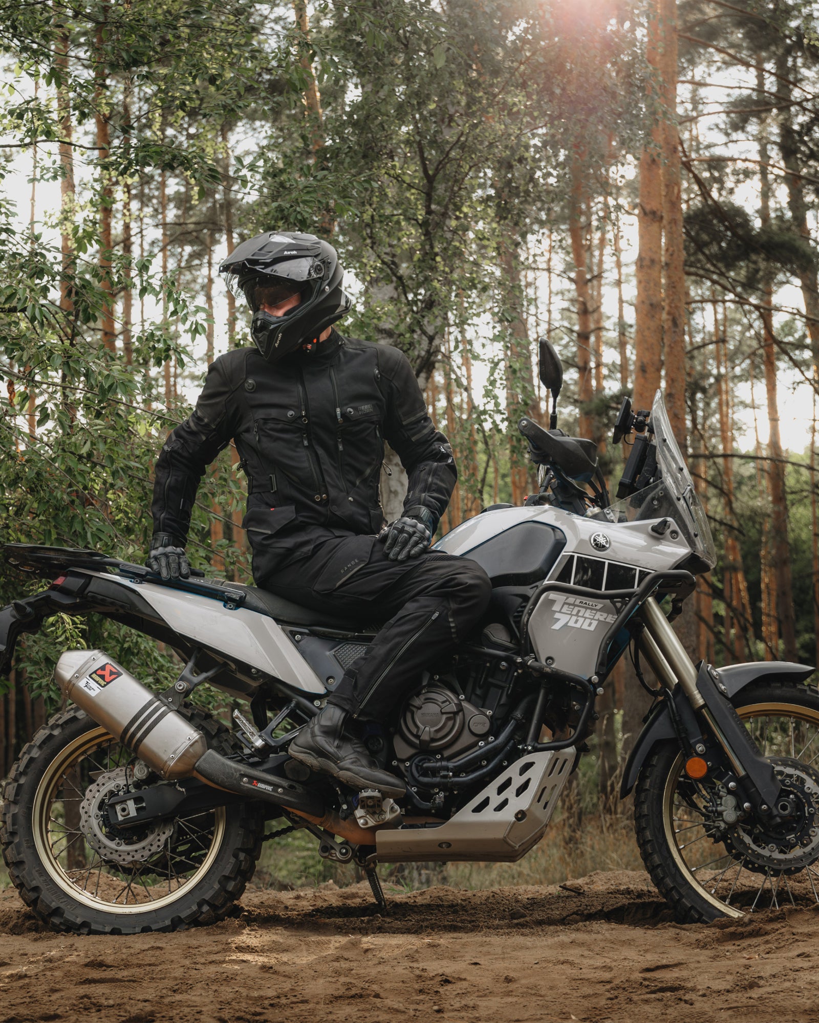 Range Motorcycle Jacket Black Rebelhorn Official - Main Image