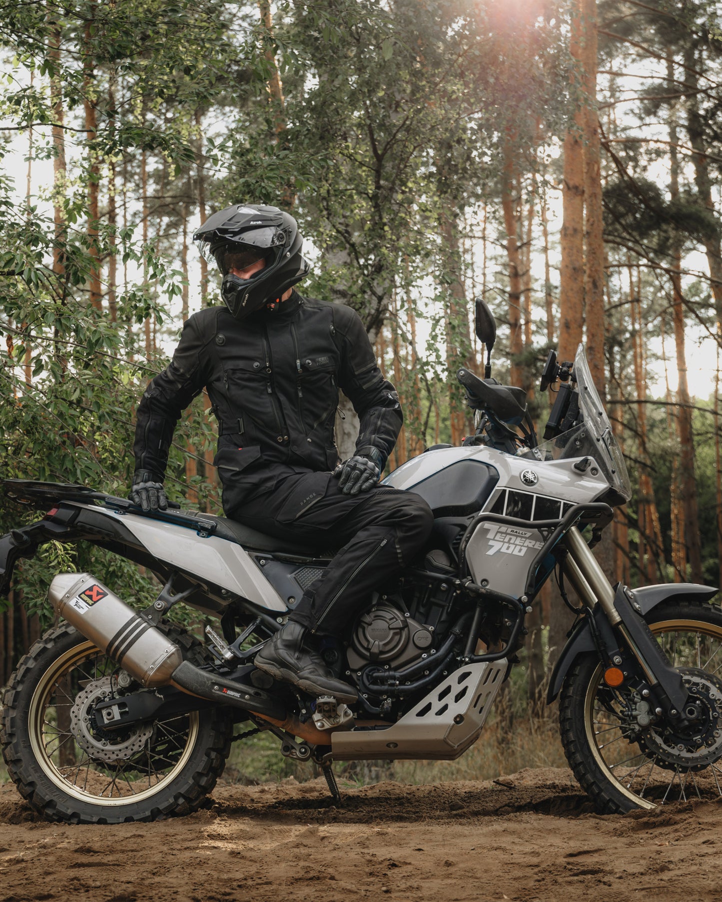 Range Motorcycle Jacket Black