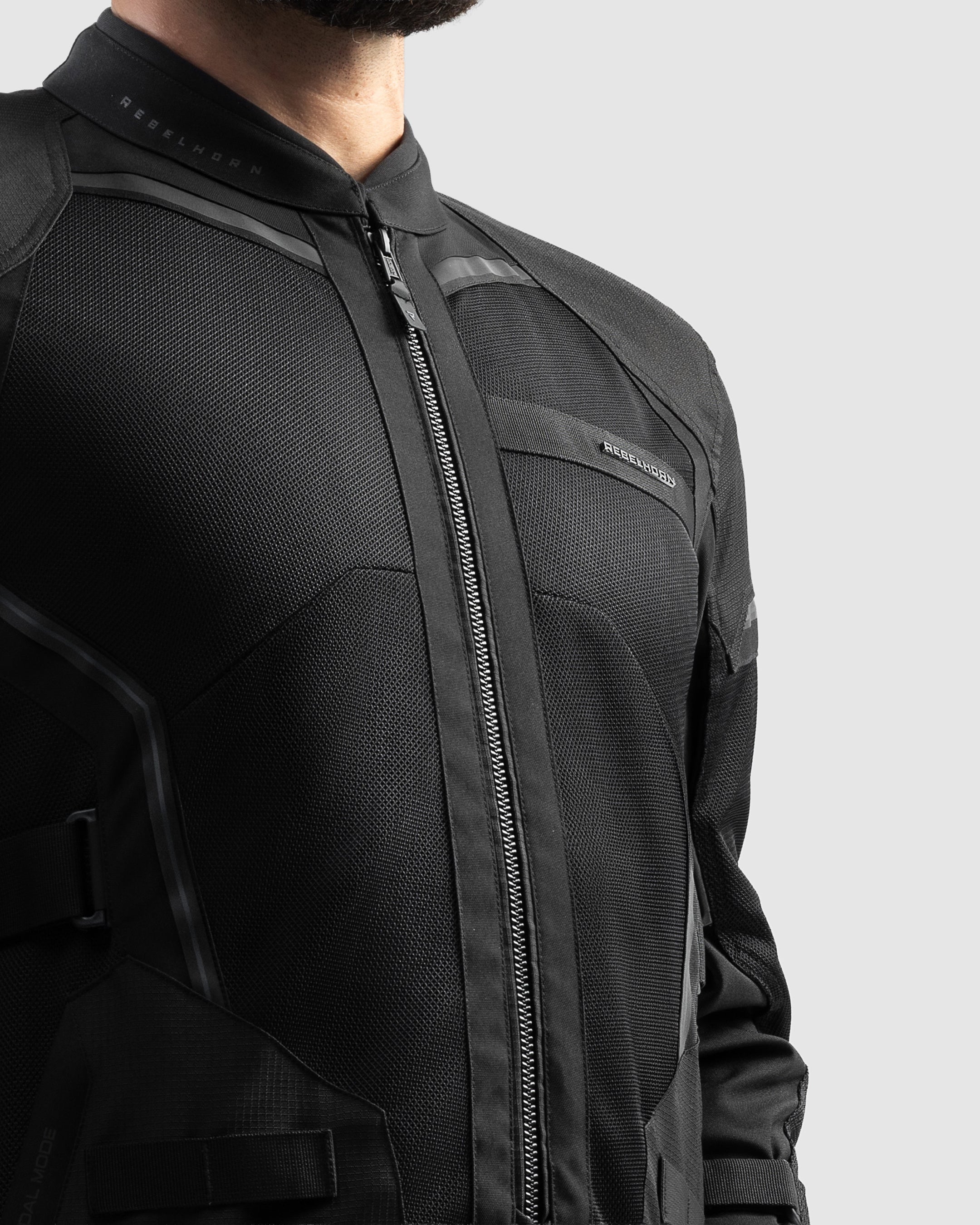 Scandal 3.0 Motorcycle Jacket Black | Rebelhorn Official