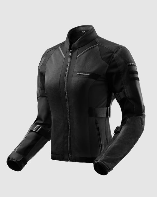 Scandal 3 Women Motorcycle Jacket Black