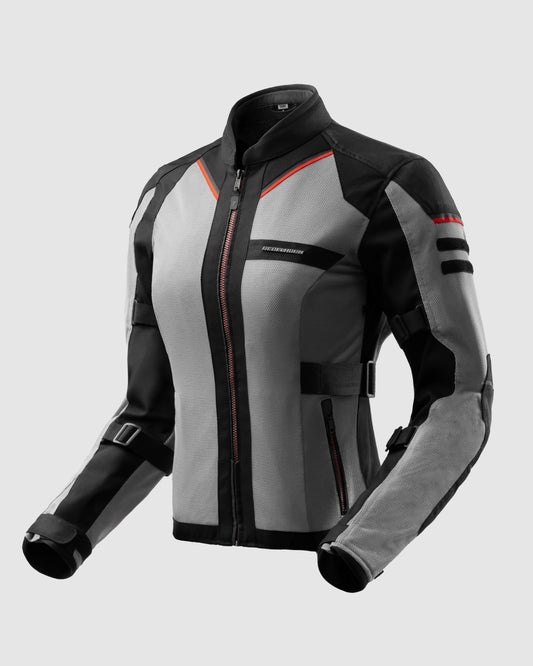 Scandal 3 Women Motorcycle Jacket Gray