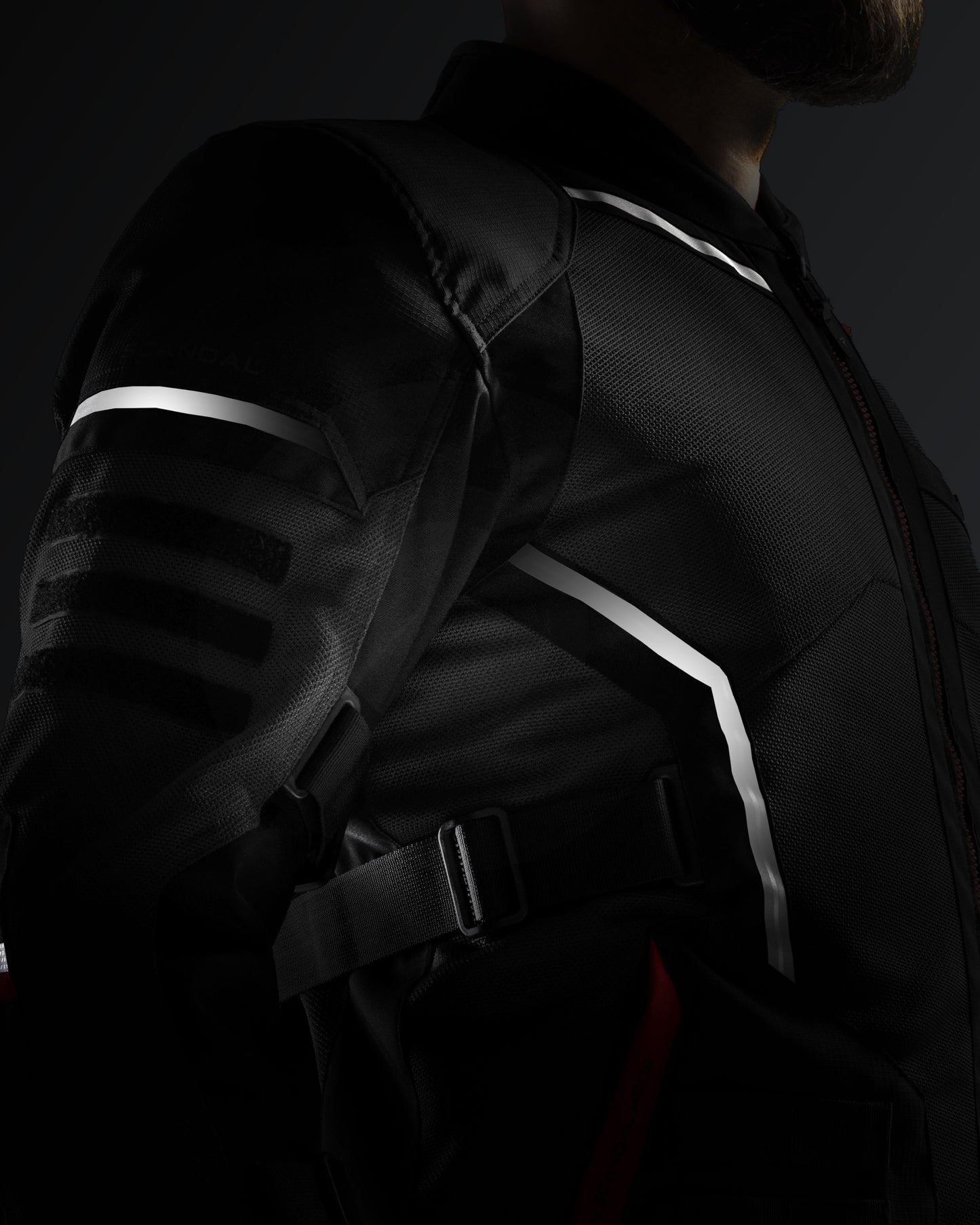 Scandal 3.0 Motorcycle Jacket Red