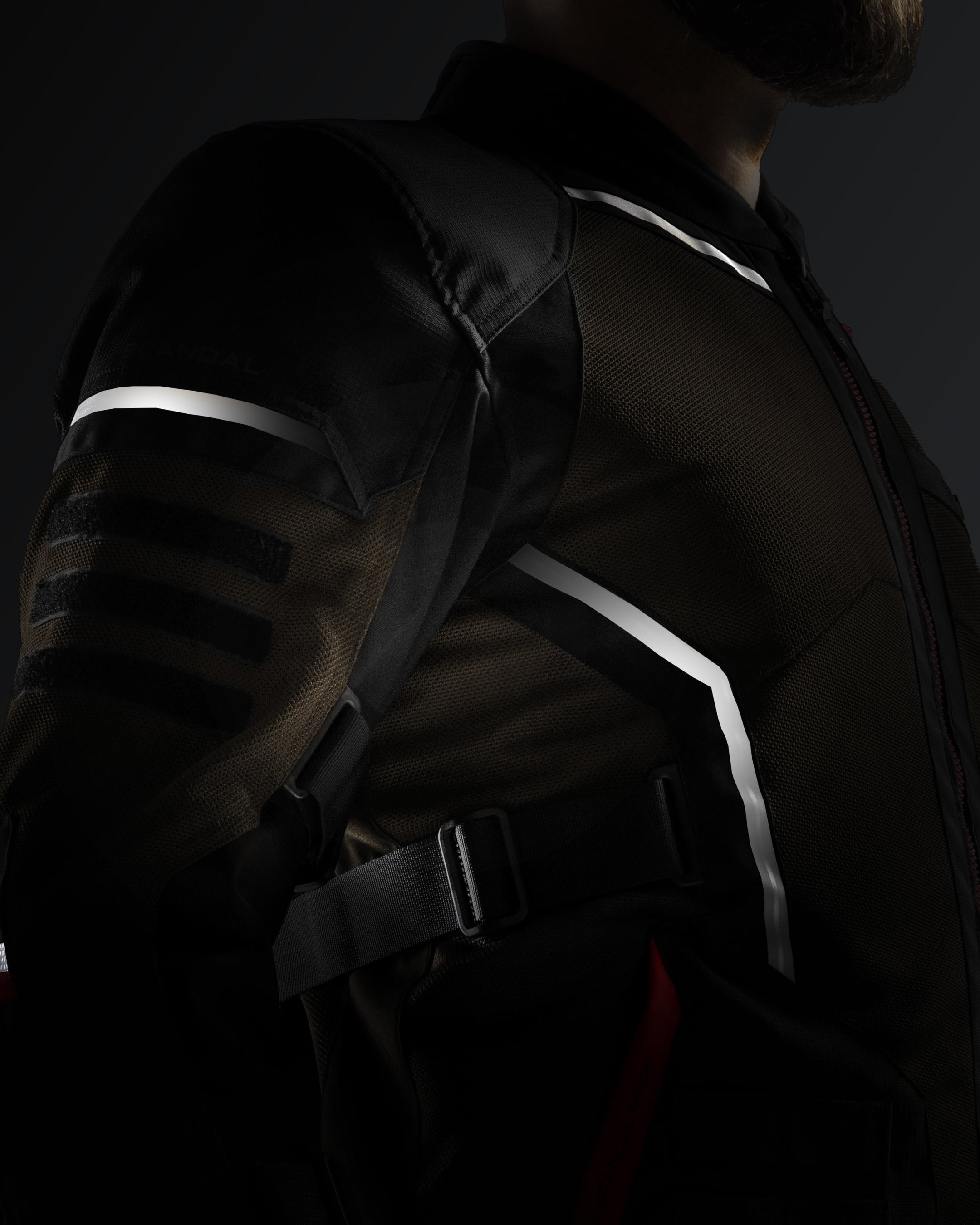 Scandal 3.0 Motorcycle Jacket Desert | Rebelhorn Official