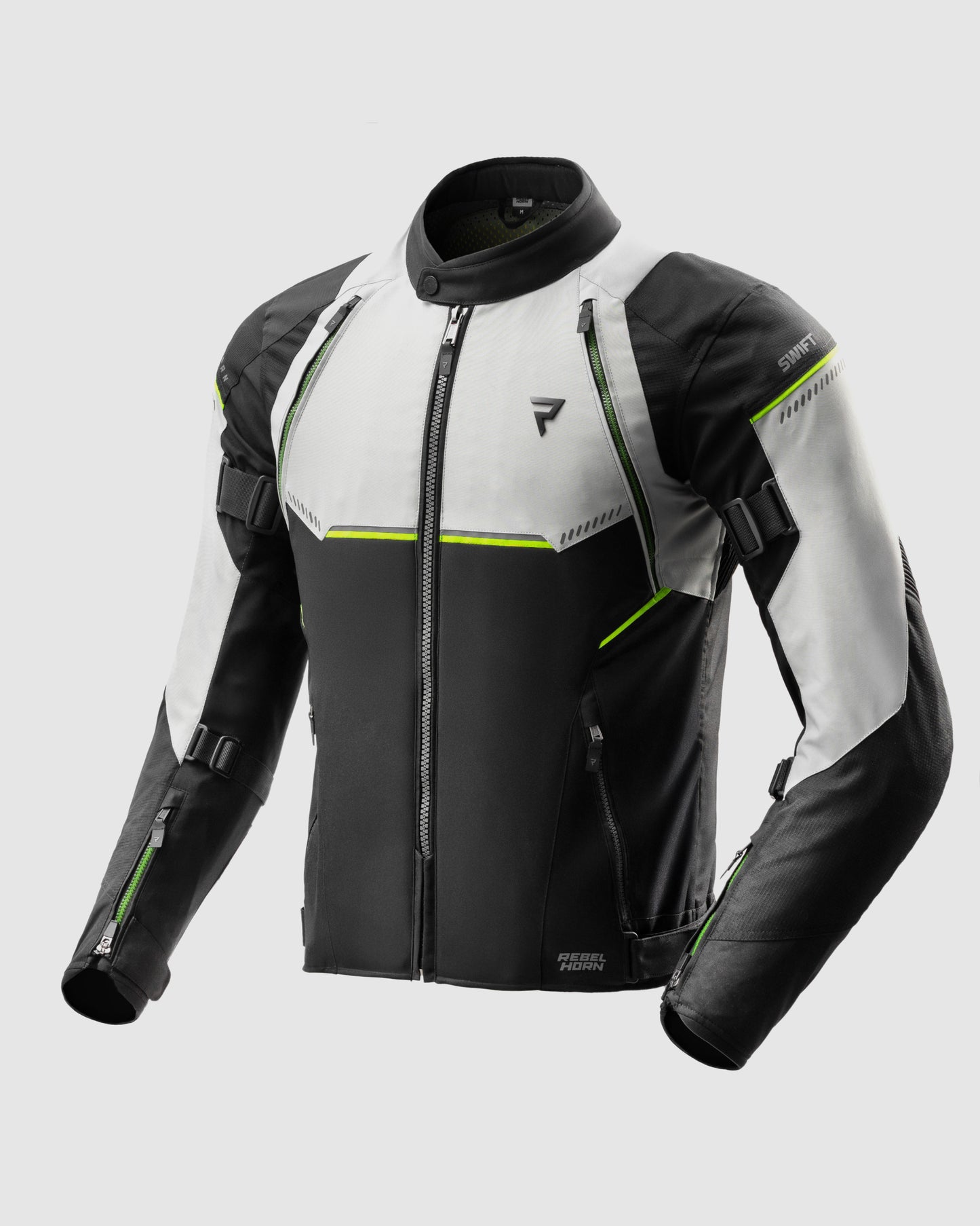 Swift Motorcycle Jacket Light Grey