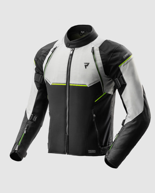 Swift Motorcycle Jacket Light Grey
