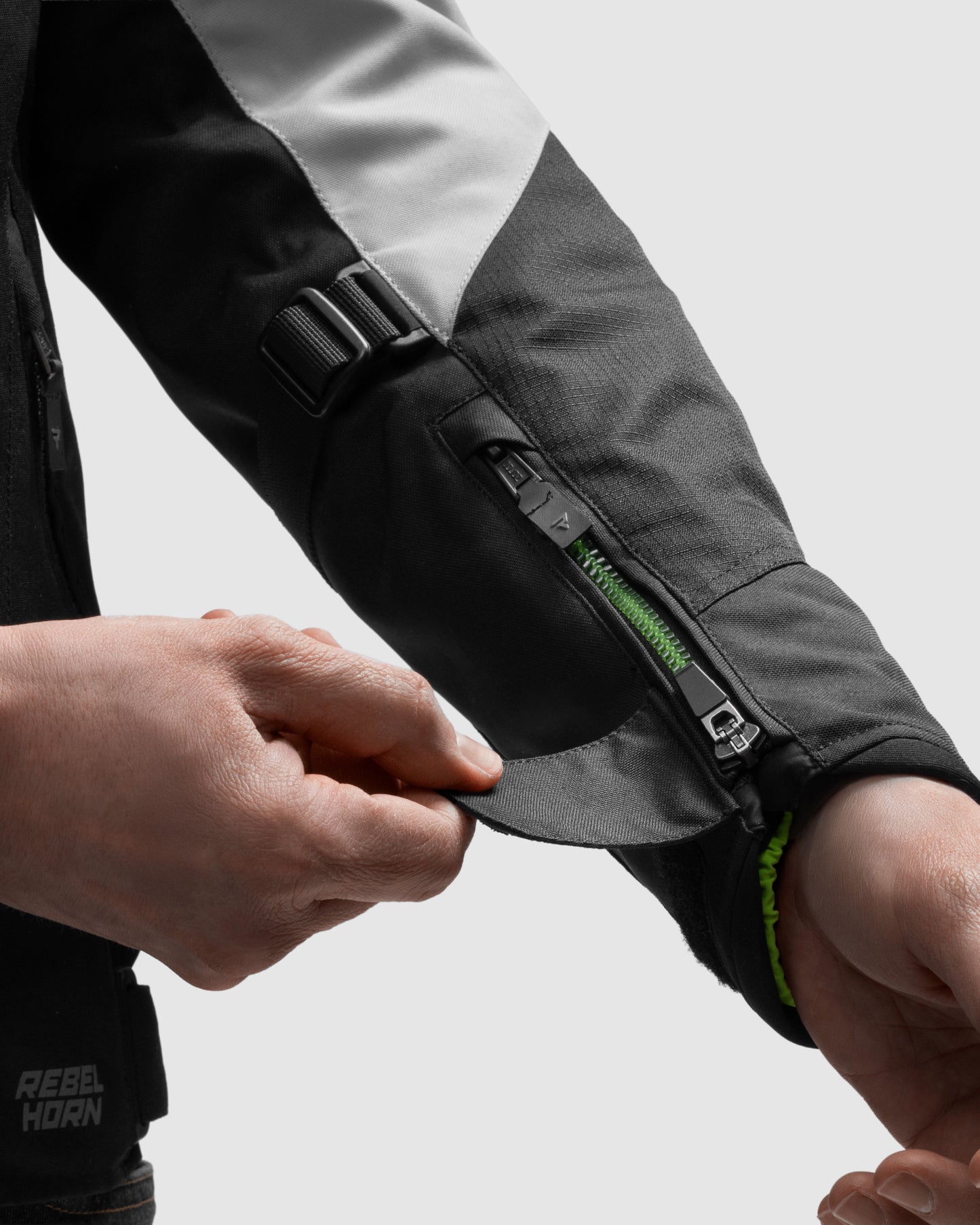 Swift Motorcycle Jacket Light Grey