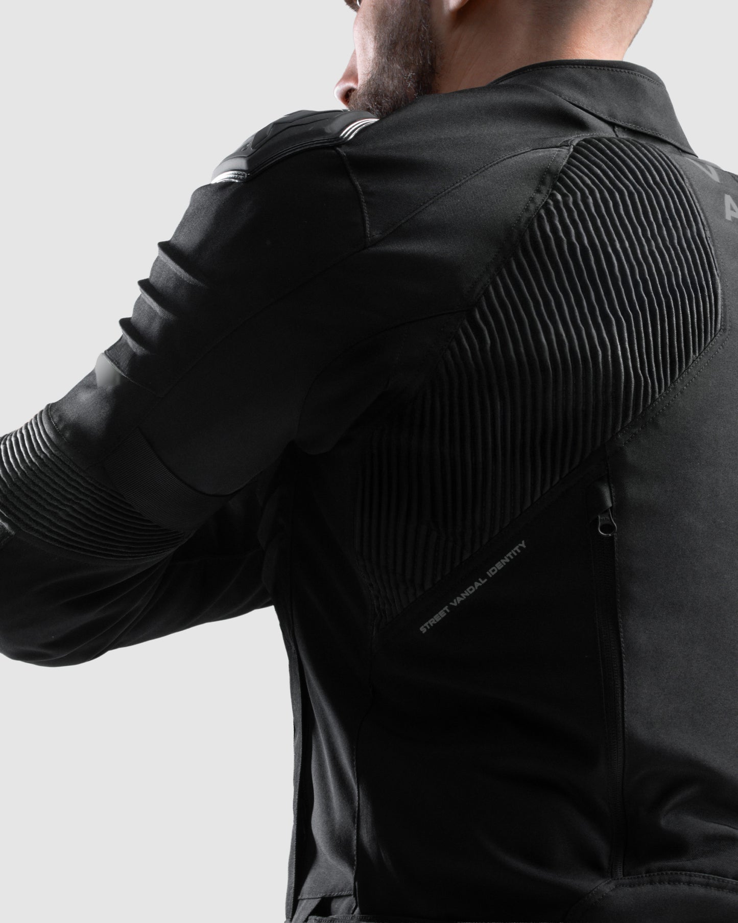 Vandal 2 TEX Motorcycle Jacket Black