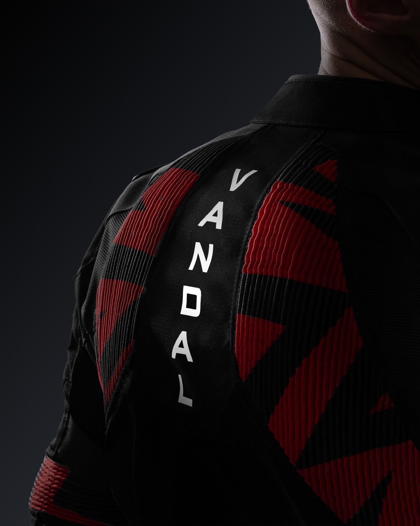 Vandal 2 TEX Motorcycle Jacket Red