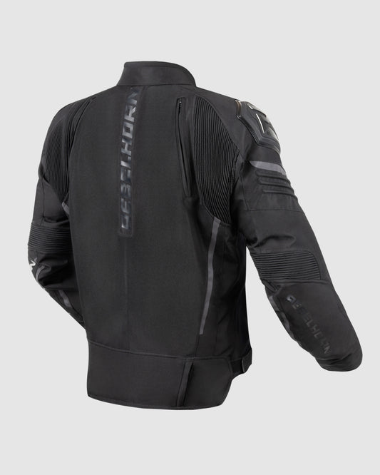 Vandal Motorcycle Jacket Black