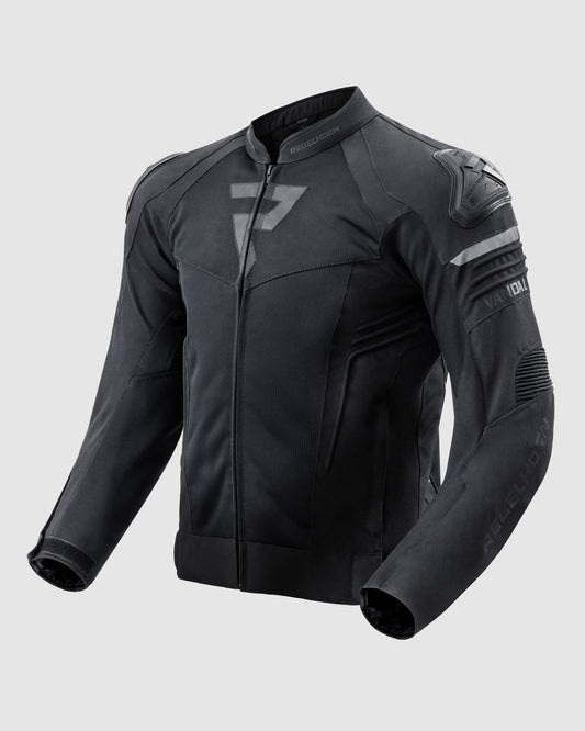 Vandal Mesh Motorcycle Jacket Black