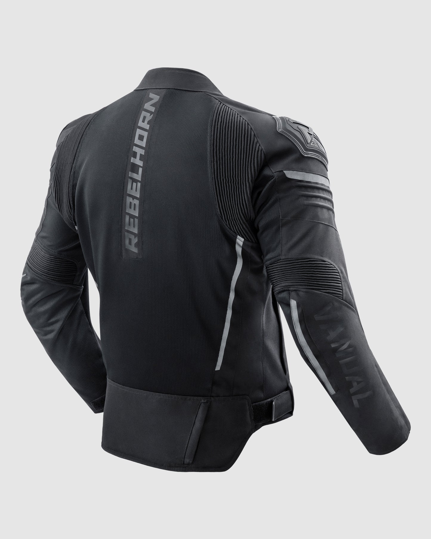 Vandal Mesh Motorcycle Jacket Black