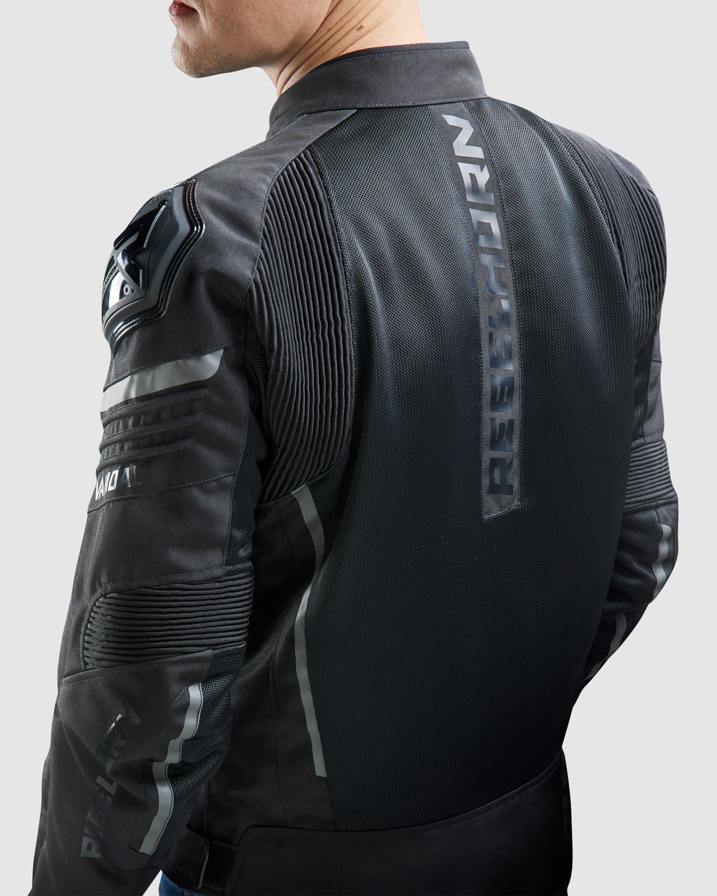 Vandal Mesh Motorcycle Jacket Black