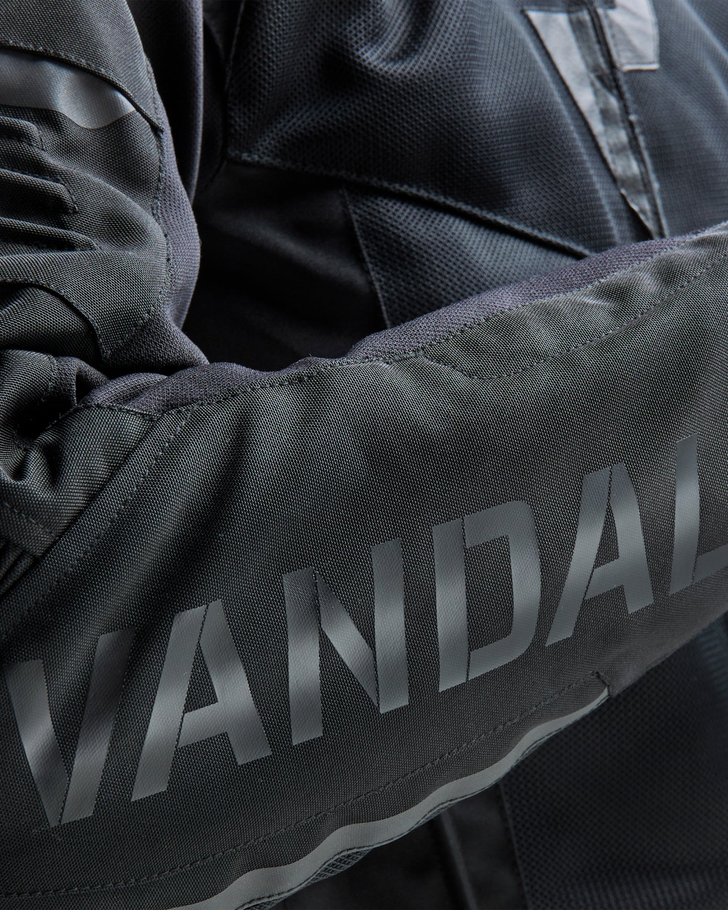 Vandal Mesh Motorcycle Jacket Black