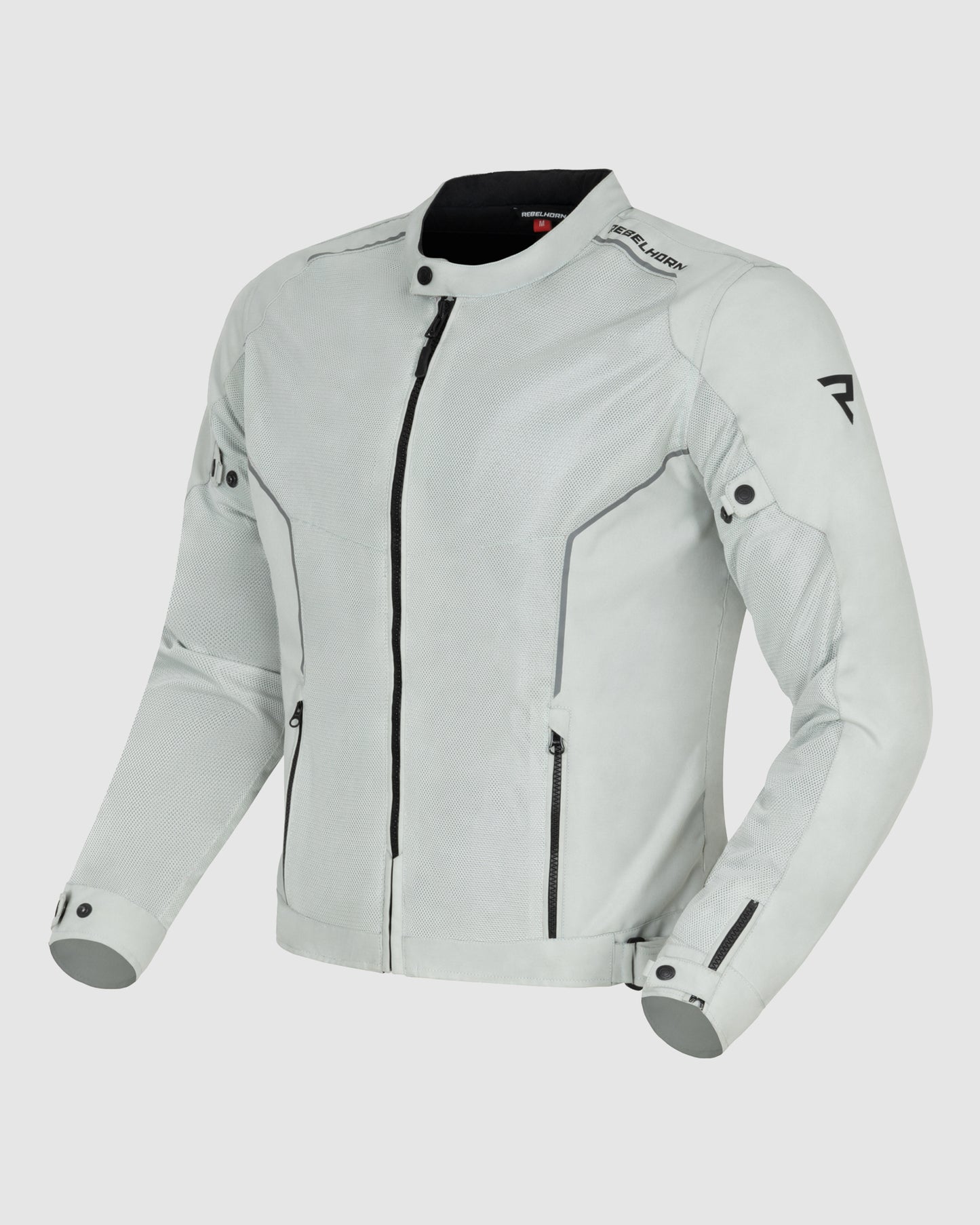 Wave Motorcycle Jacket Grey
