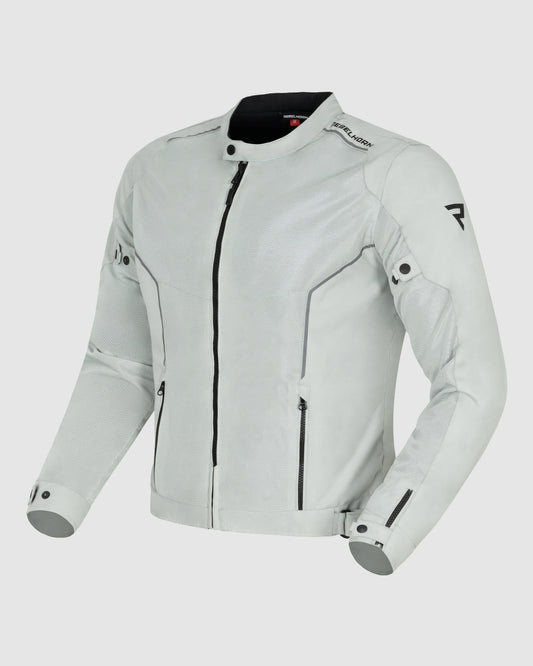 Wave Motorcycle Jacket Grey