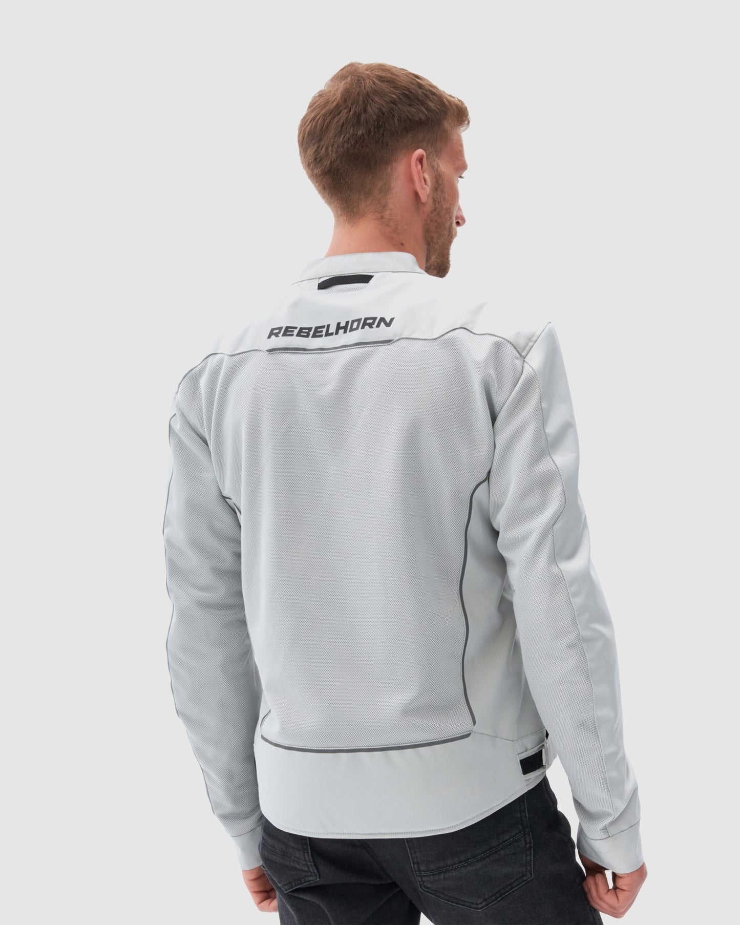 Wave Motorcycle Jacket Grey