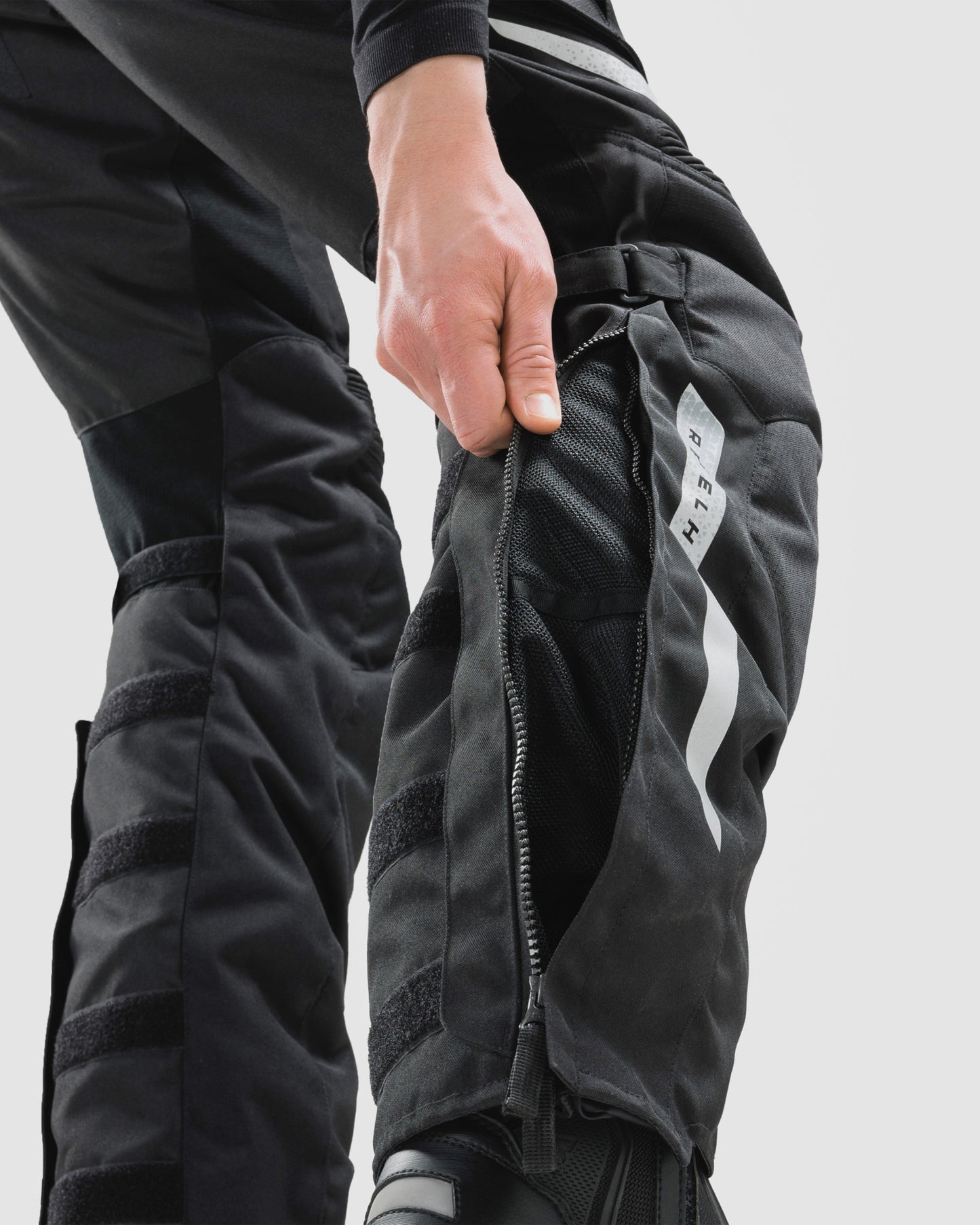 Cubby V Motorcycle Pants Grey