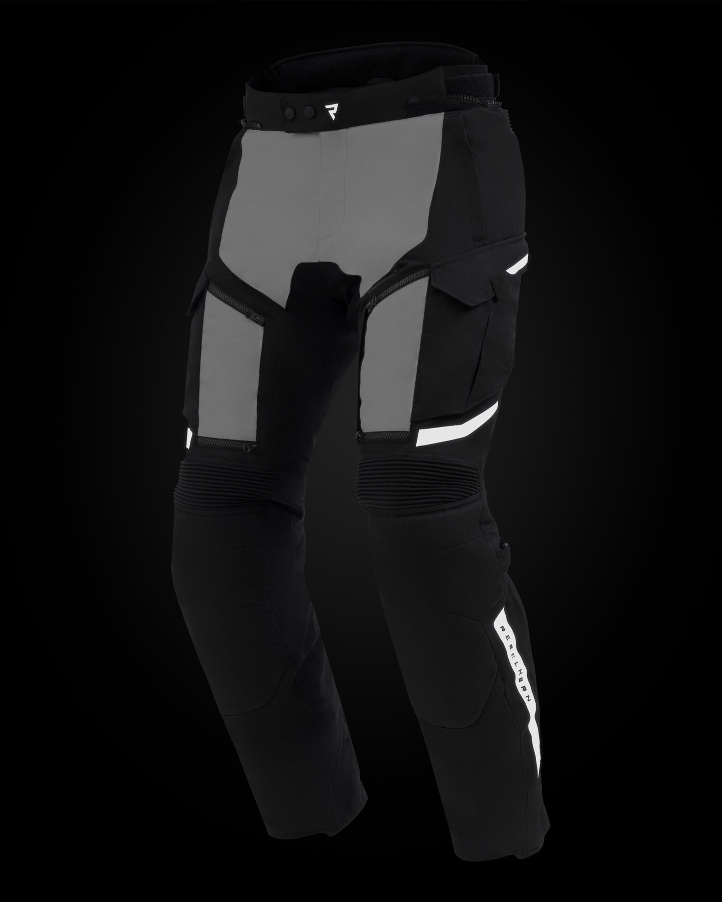 Cubby V Motorcycle Pants Grey
